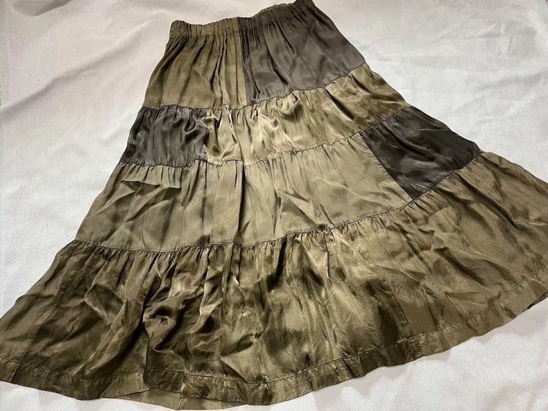Comme des Garcons Comme Des Garcons Satin stitching skirt Size 24" / US 00 / IT 34 - 2 Thumbnail