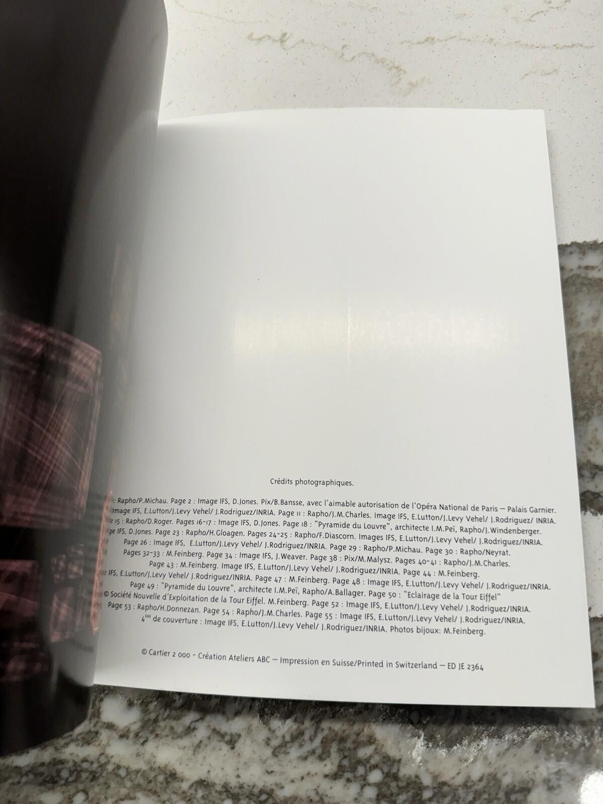 Cartier Cartier Collection Paris Nouvelle Vague Catalog 2000 FR Size ONE SIZE - 4 Thumbnail