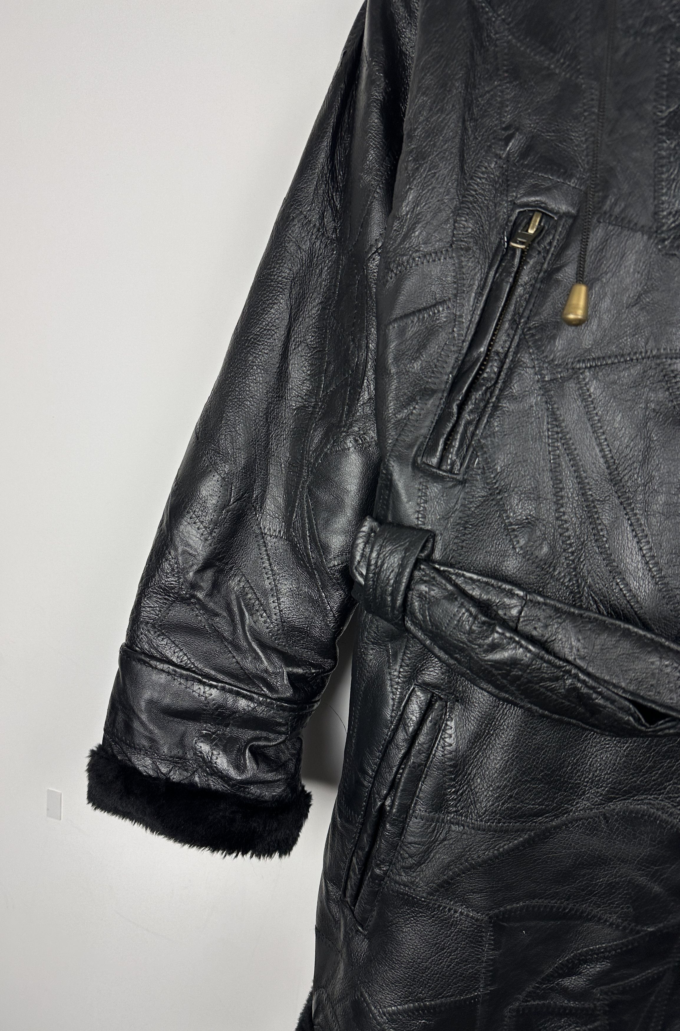 Vintage Vintage Avant Garde women leather jacket opium cyber y2k Size L / US 10 / IT 46 - 7 Thumbnail