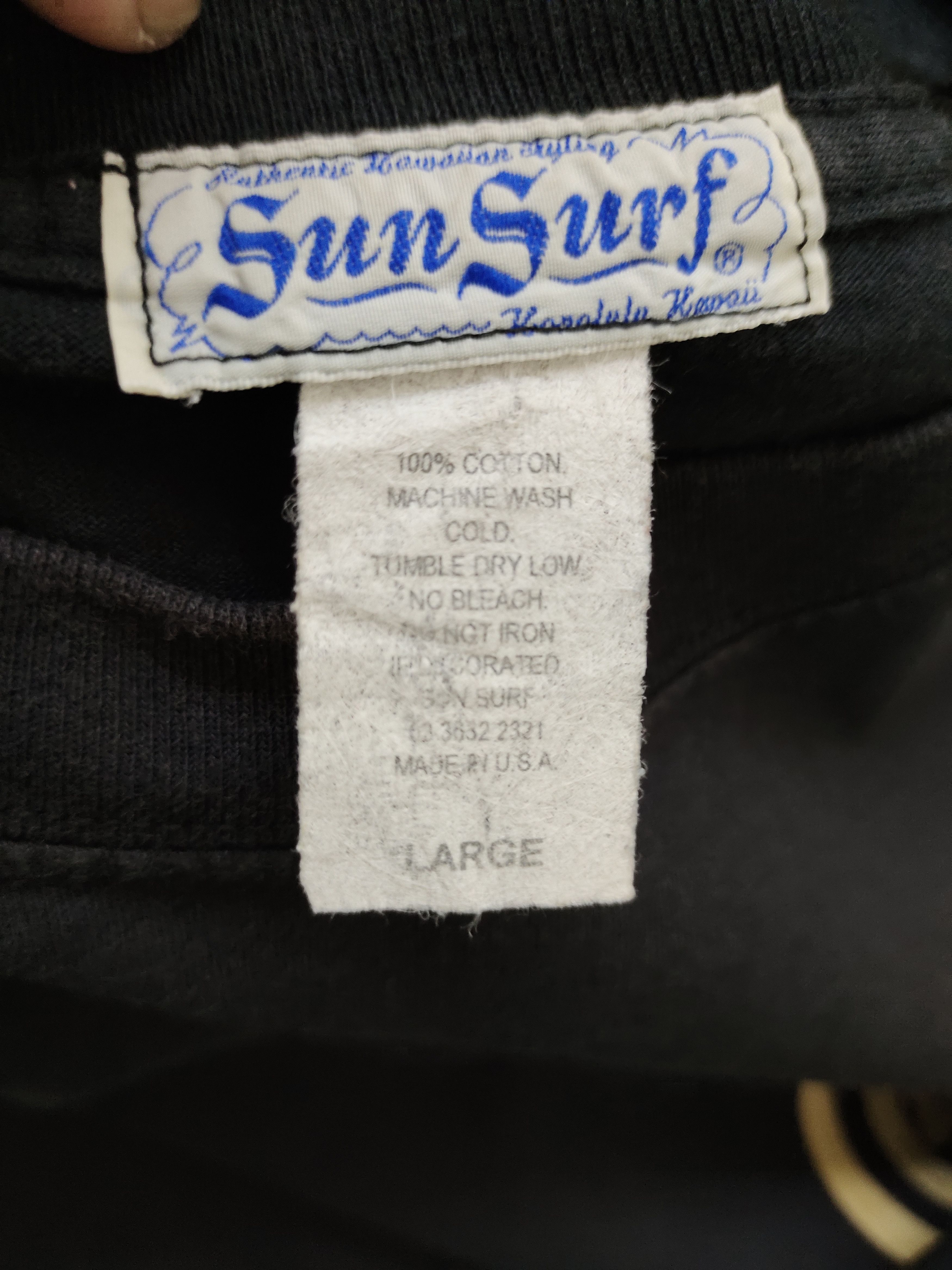 Sun Surf Vintage 90s Sun Surf Musa-shiya The Shirtmaker T-Shirt Size US L / EU 52-54 / 3 - 10 Thumbnail