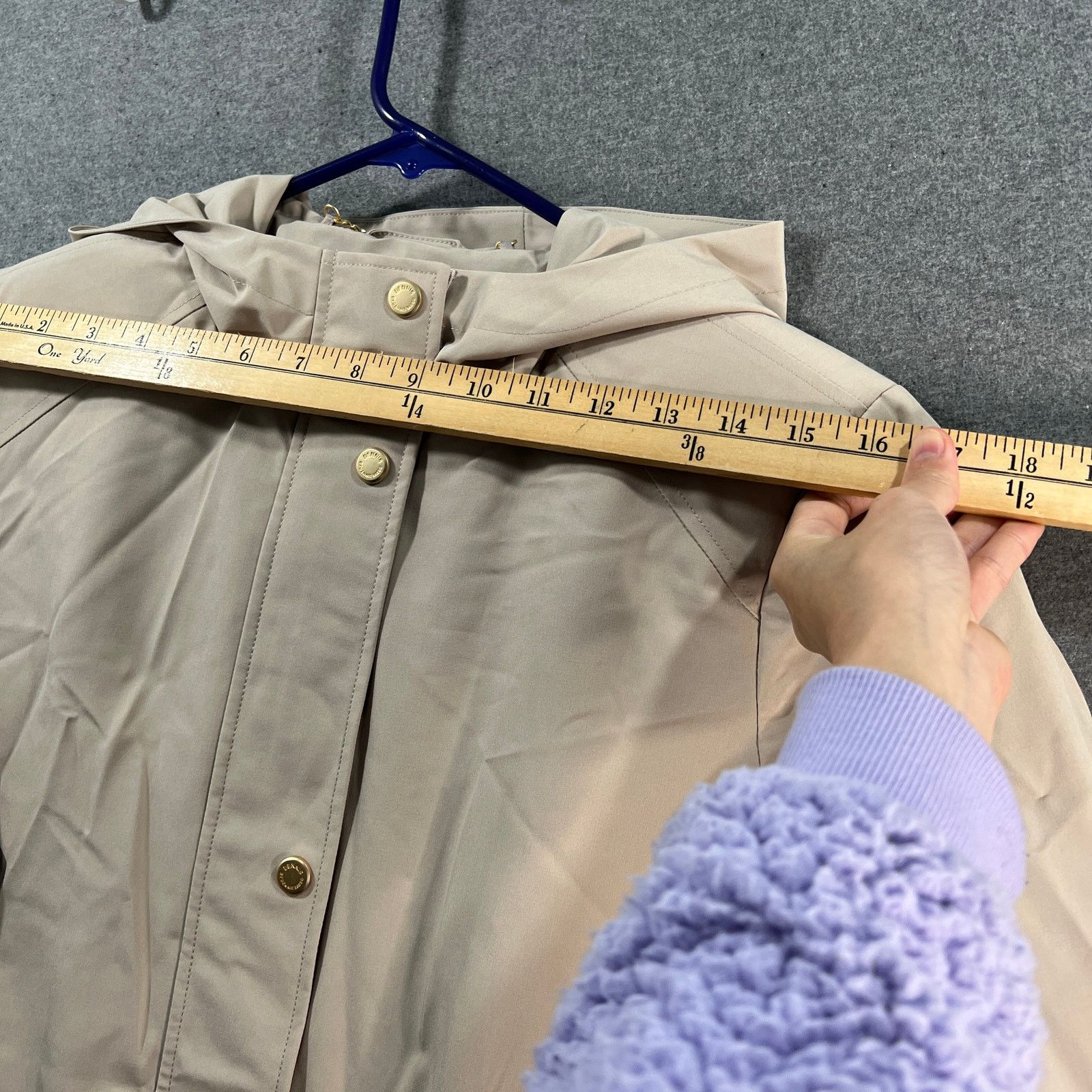 Other Dennis Basso Jacket Size Medium Water Resistant Hooded Size M / US 6-8 / IT 42-44 - 14 Thumbnail