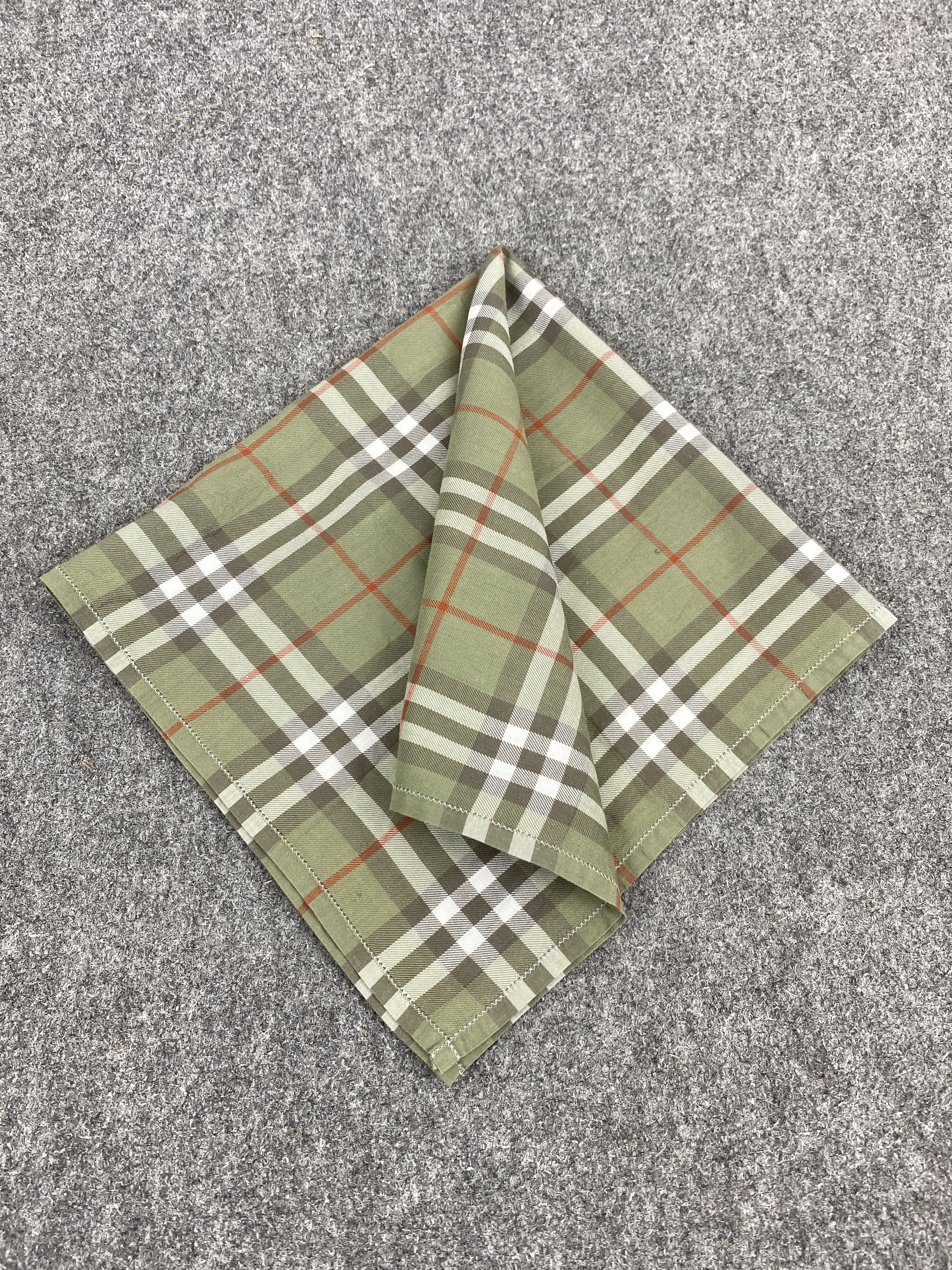 Burberry Vintage Burberry Handkerchief / Neckerchief KT0281 Size ONE SIZE - 3 Thumbnail