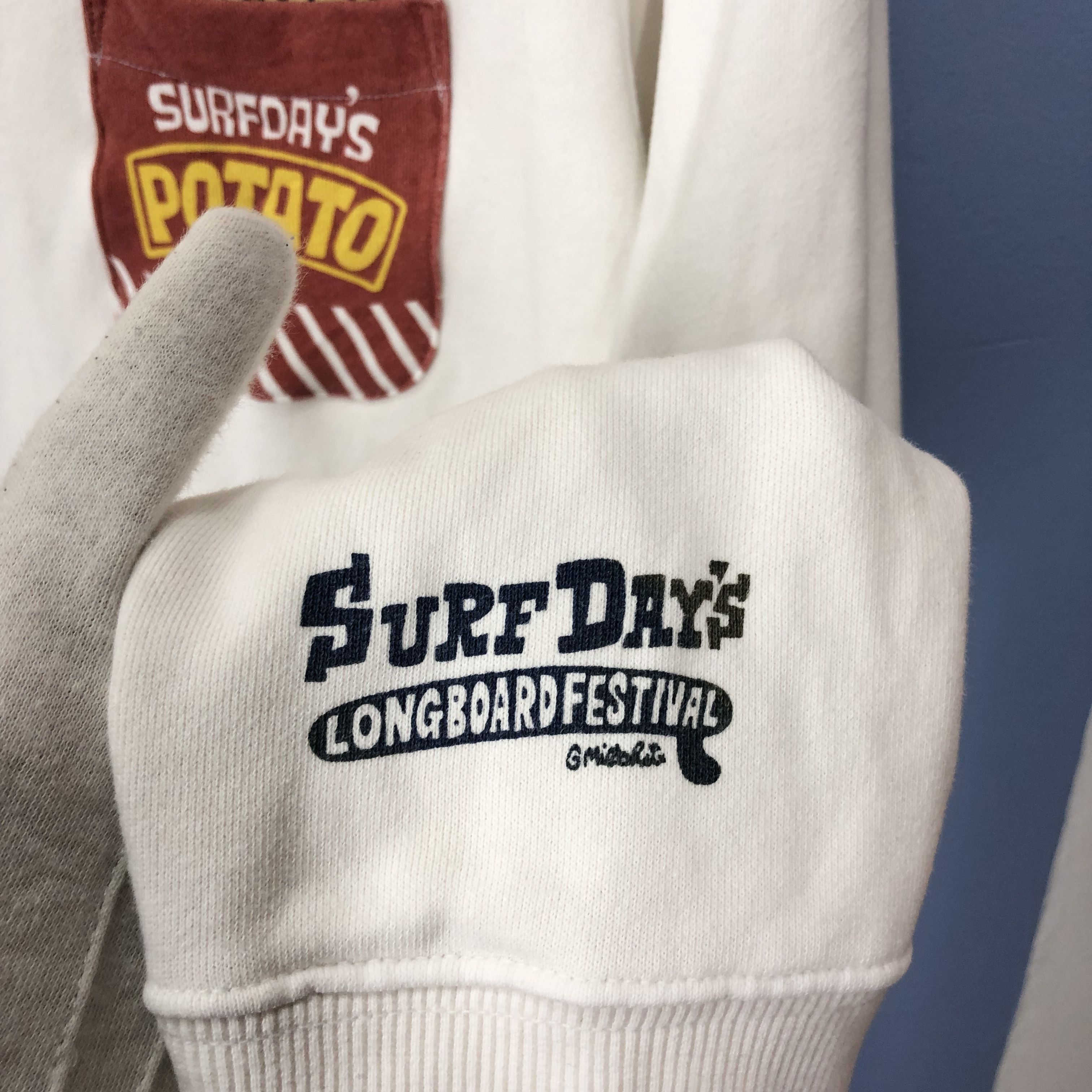 Other SURF DAYS POTATO Crew Neck Sweatshirt #1687/05 Size US S / EU 44-46 / 1 - 4 Thumbnail