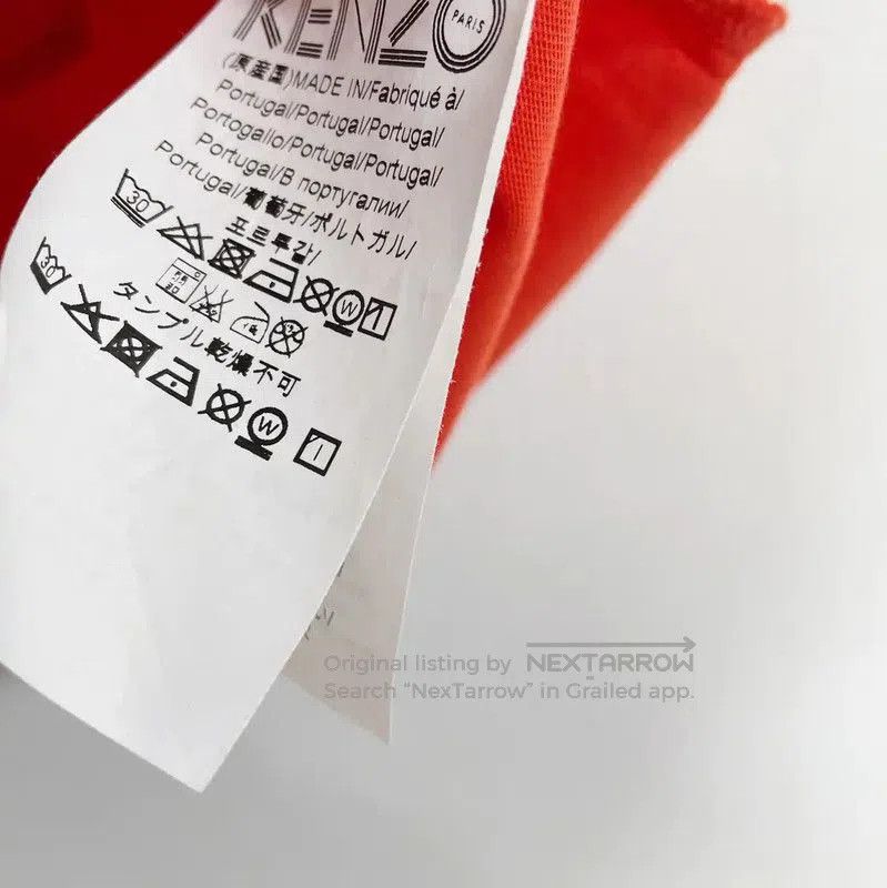 Kenzo KENZO Summer Orange Cotton Short Sleeve T-shirt . Size US M / EU 48-50 / 2 - 5 Thumbnail
