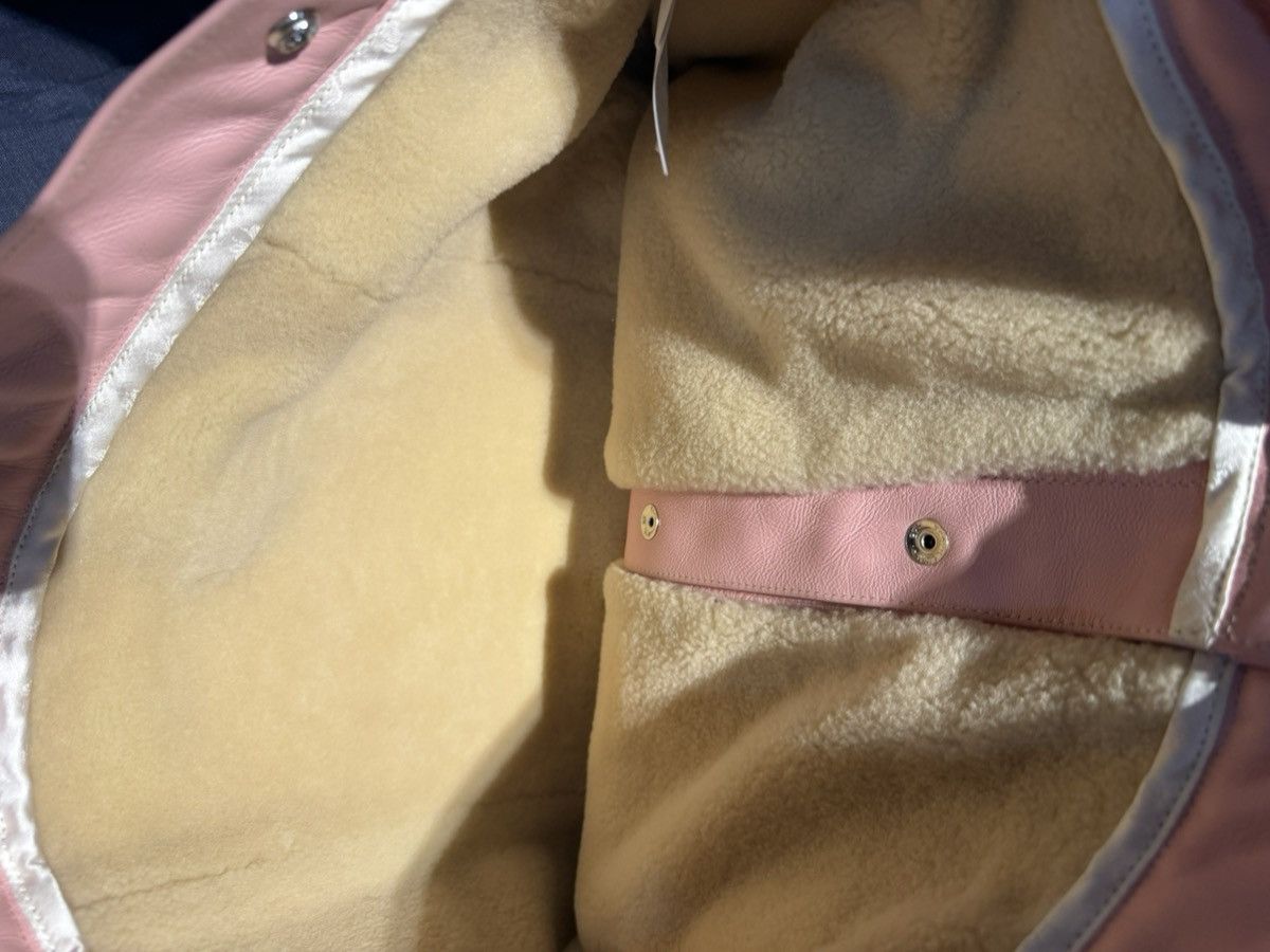Chrome Hearts Matty boy 1 of 1 pink shearling leather jacket Size US L / EU 52-54 / 3 - 9 Thumbnail
