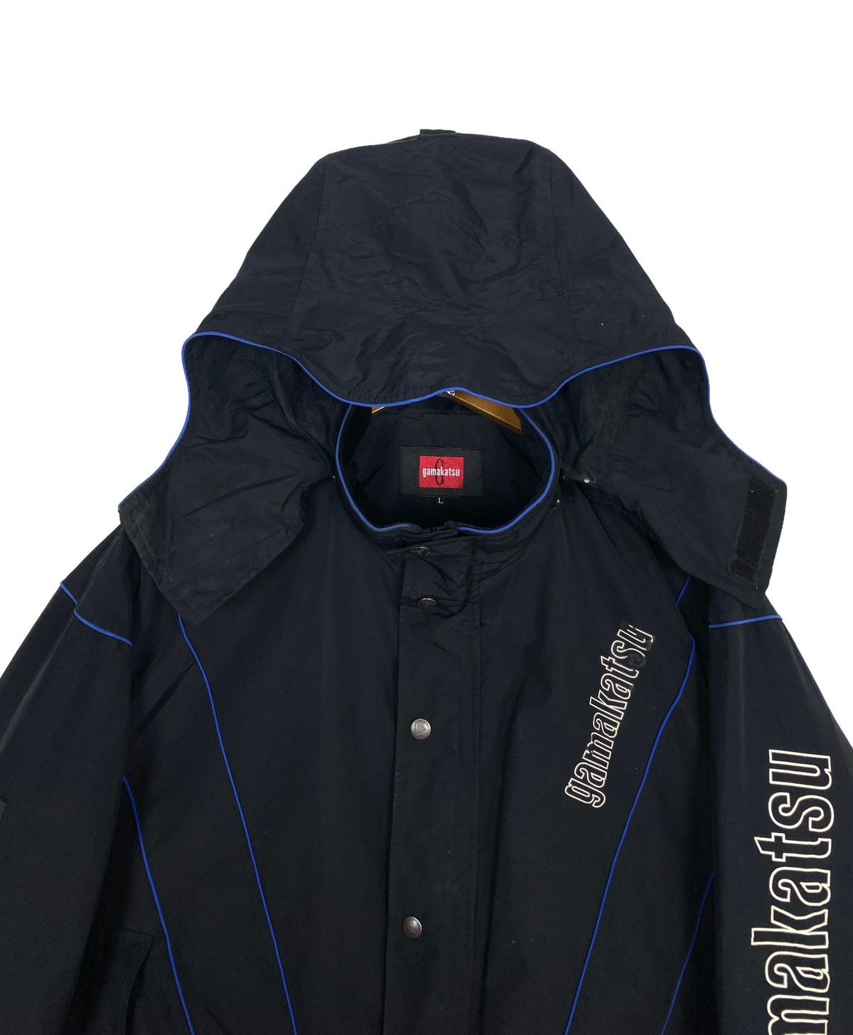 Japanese Brand Rare‼️ Gamakatsu Hoodie Jacket Spellout Size US L / EU 52-54 / 3 - 4 Thumbnail