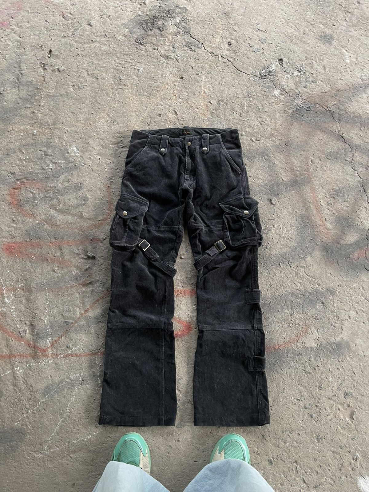 VINTAGE VELVET PANTS TETE HOMME ISSEY MIYAKE RARE