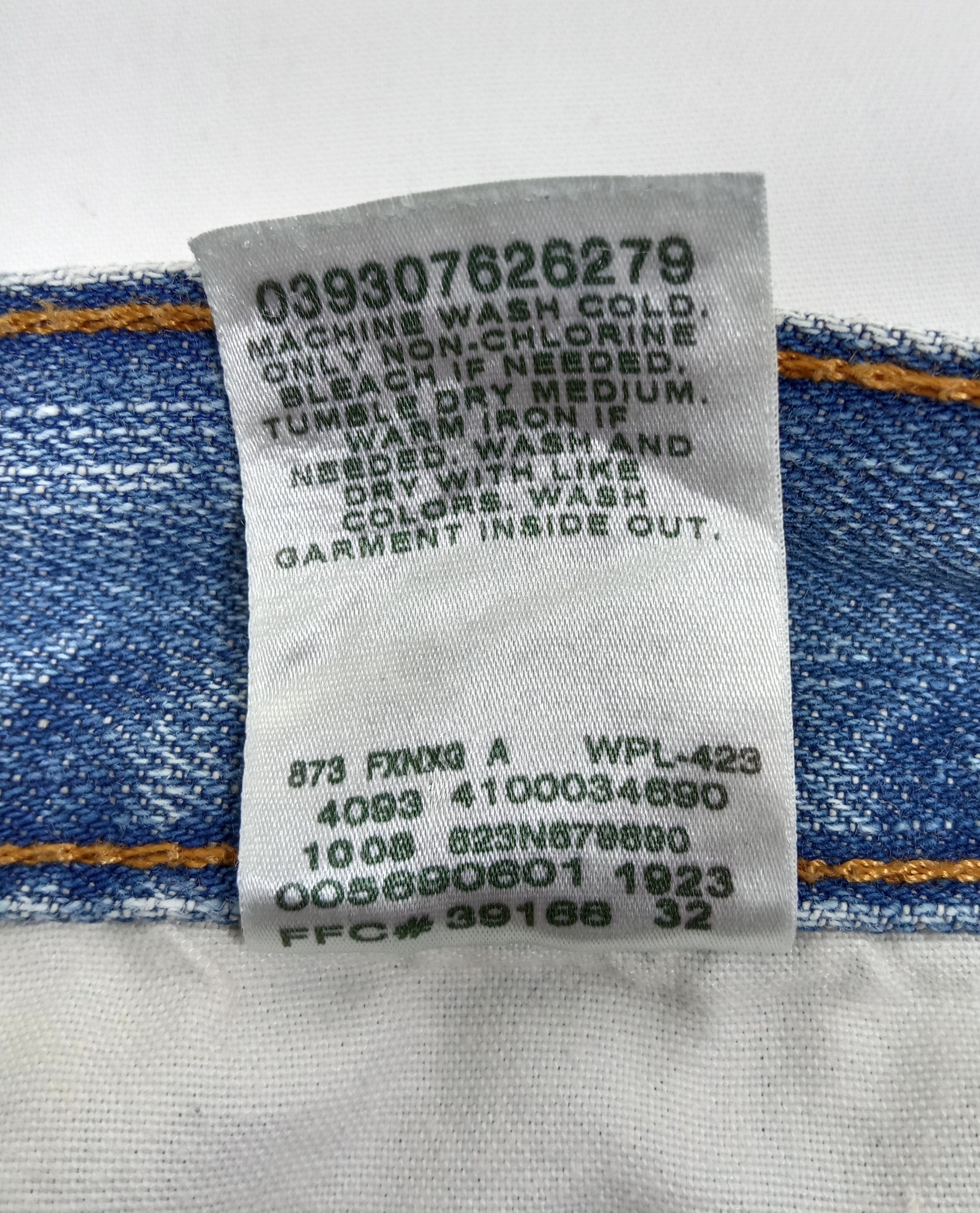 Levi's Vintage Levi's 569 Jeans Blue Wash Loose Straight Denim Size US 36 / EU 52 - 12 Thumbnail