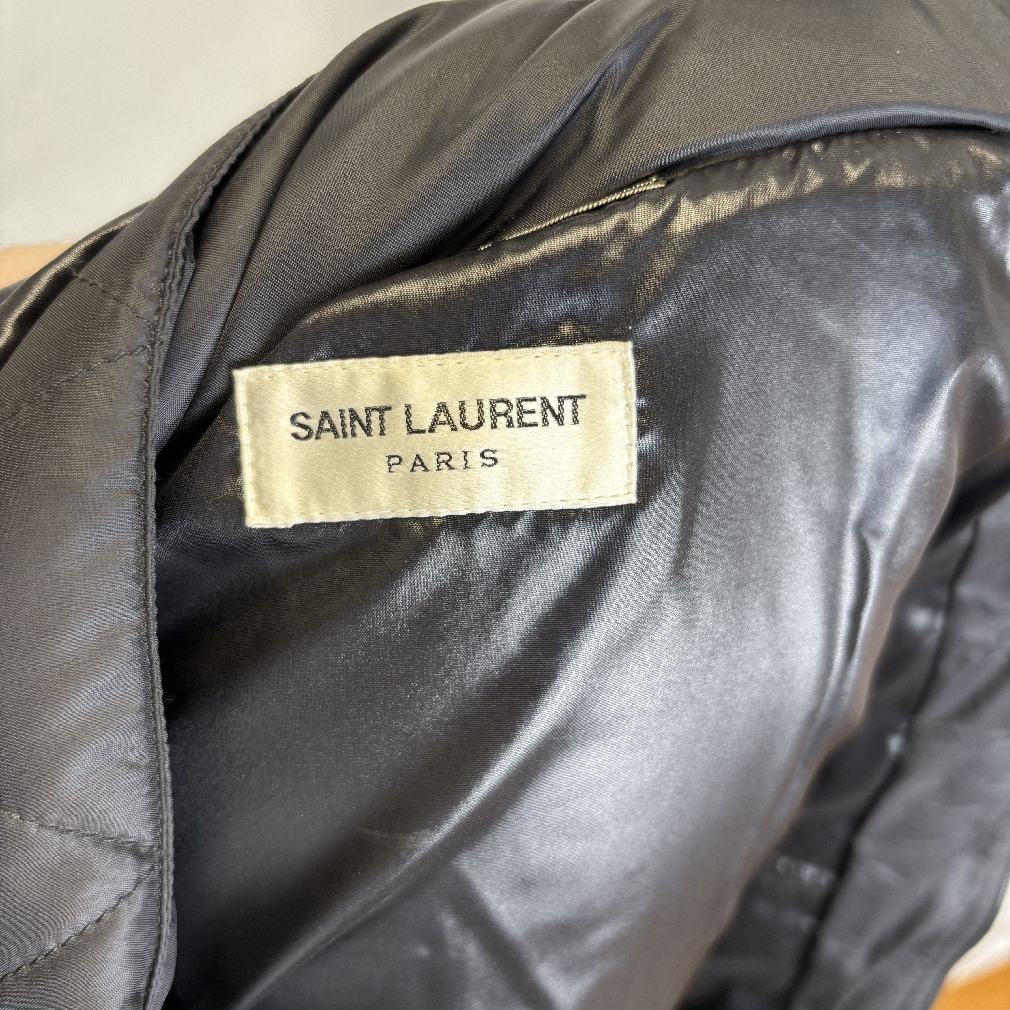 Saint Laurent Paris Saint Laurent Puff Jacket Size US XL / EU 56 / 4 - 6 Thumbnail