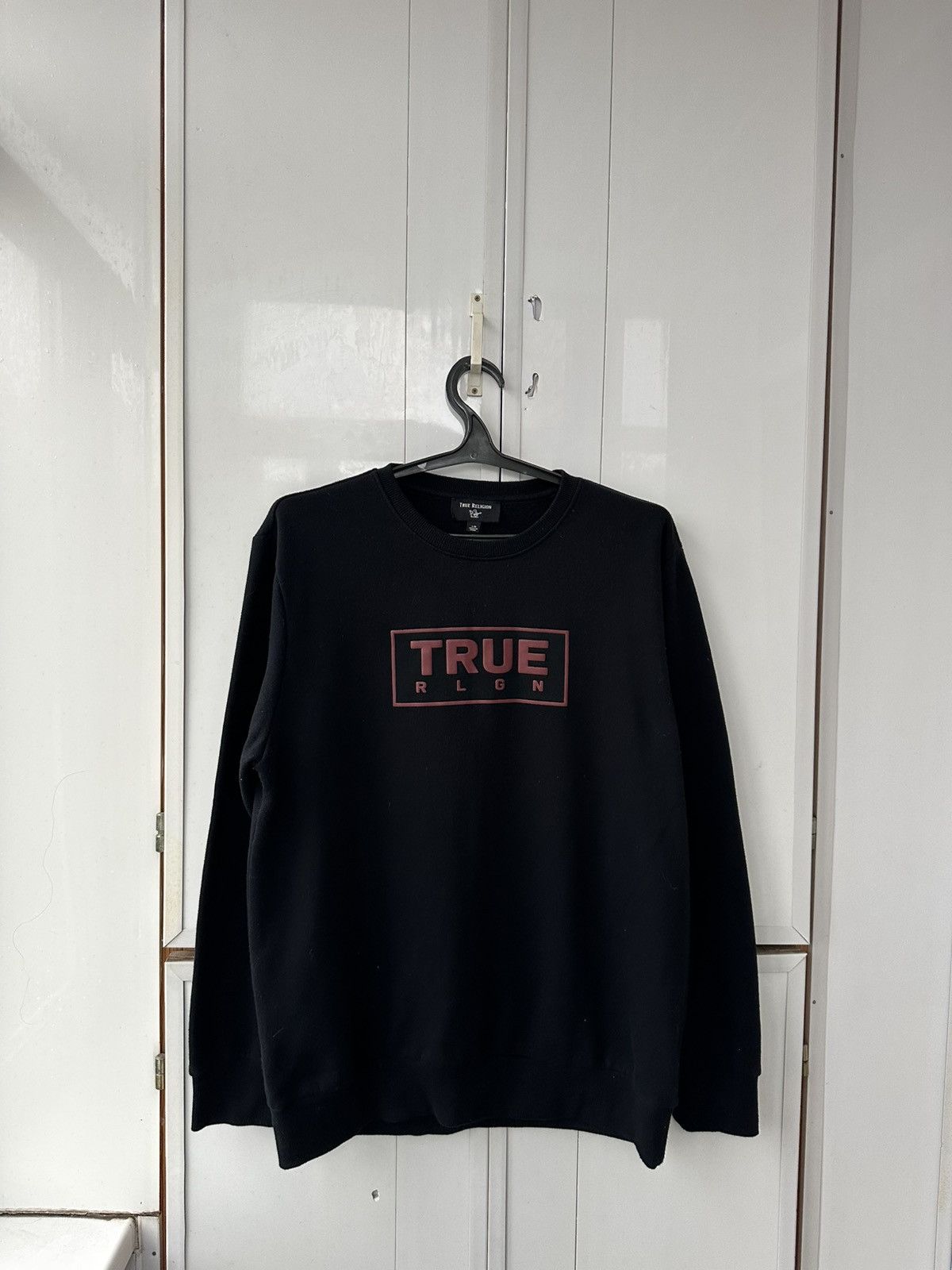 True Religion Vintage Red True Religion Black Sweatshirt Size US L / EU 52-54 / 3 - 1 Thumbnail