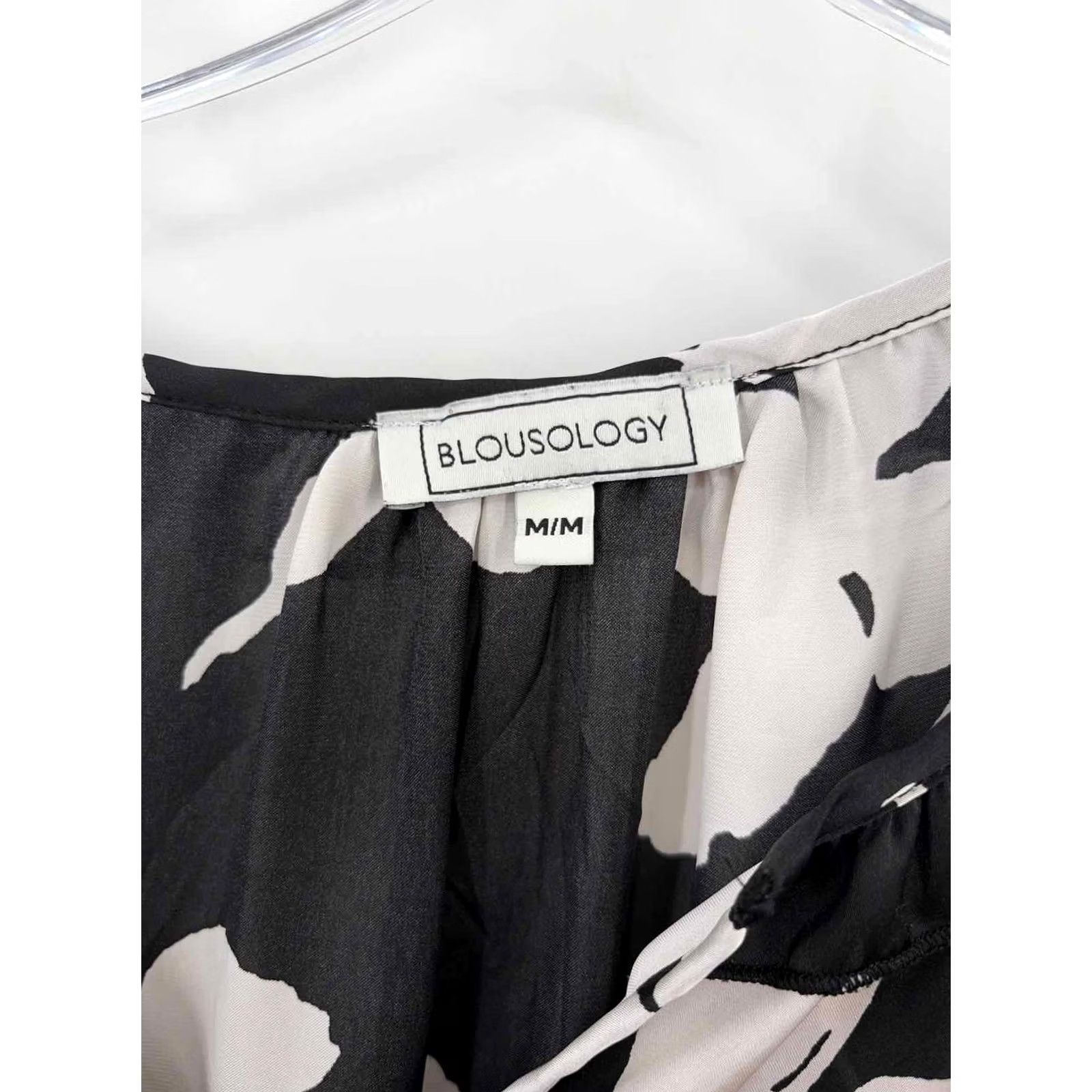 Vintage Pre-Owned Blouseology Black Size Medium Floral Blouse Size M / US 6-8 / IT 42-44 - 3 Thumbnail