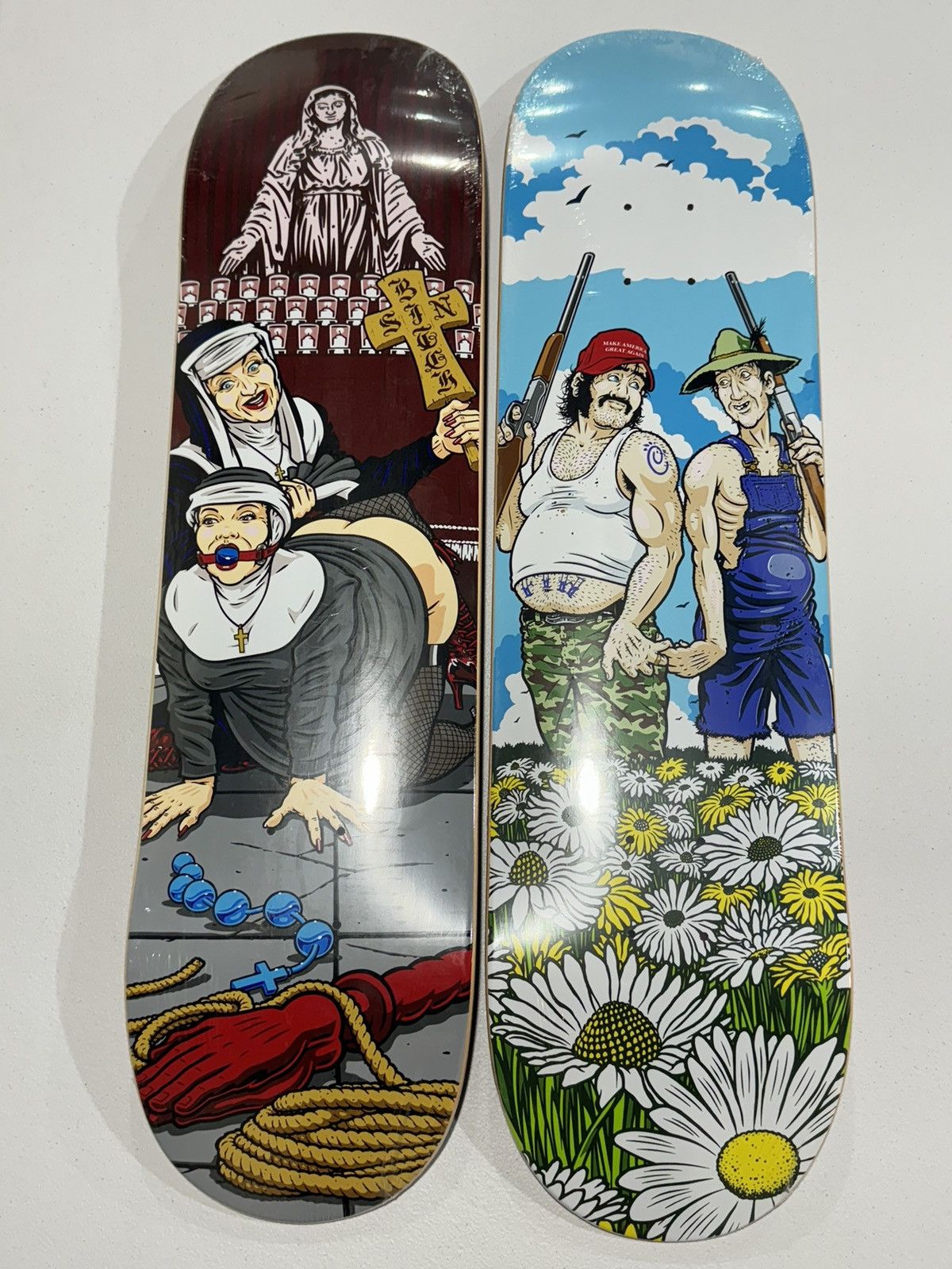 Supreme Urs Fischer Half cigarette スケート Supreme Urs Fischer Toasted Skateboard Deck Multi - SS16 - US