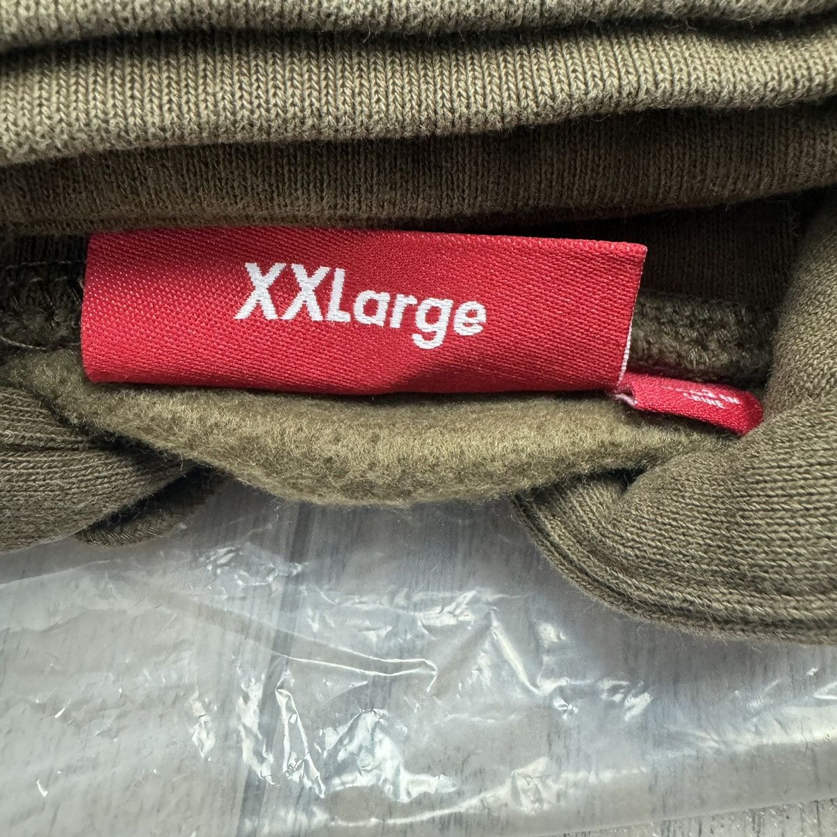Supreme Supreme Wrapped Half Zip Hooded Sweatshirt Dusty Brown SS24 Size US XXL / EU 58 / 5 - 7 Thumbnail