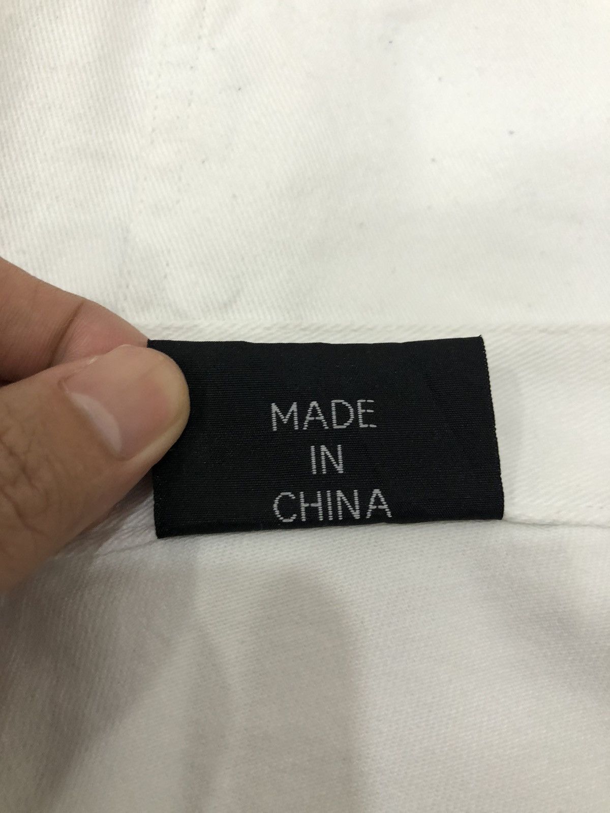 Japanese Brand Slash Number Multipocket Tactical Cargo White Pants Size US 28 / EU 44 - 18 Thumbnail