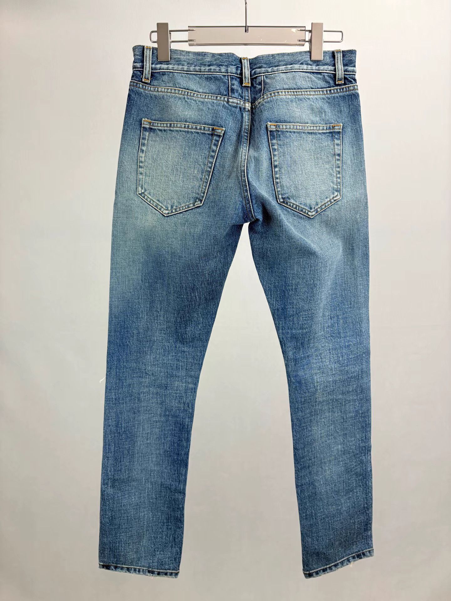 Saint Laurent Paris SAINT LAURENT SLP Washed Blue Jeans Size US 26 / EU 42 - 2 Thumbnail