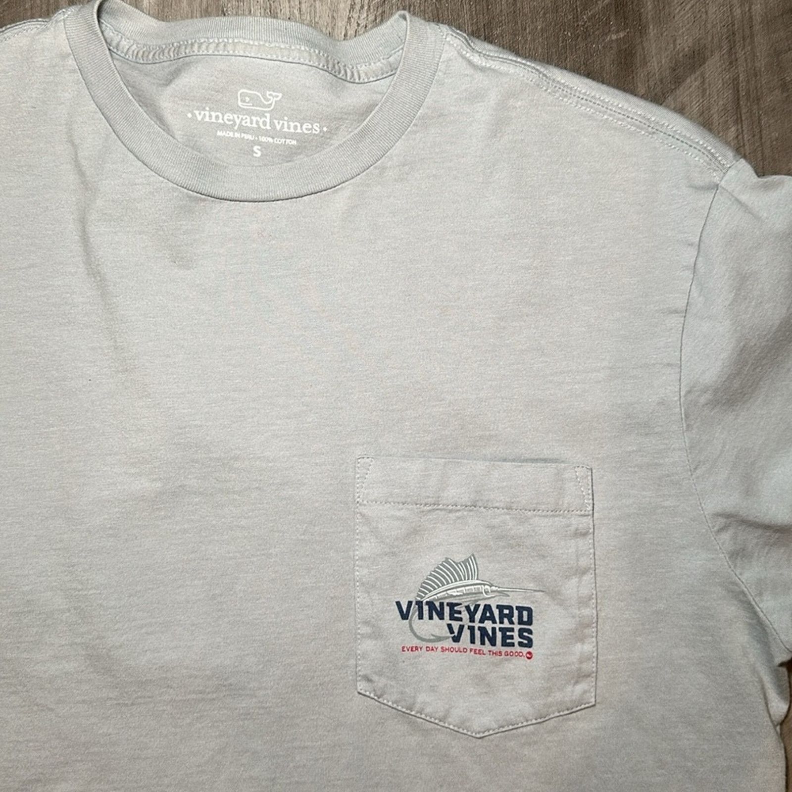 Vineyard Vines Vineyard Vines Long Sleeve Pocket Tee - Small Size US S / EU 44-46 / 1 - 5 Thumbnail