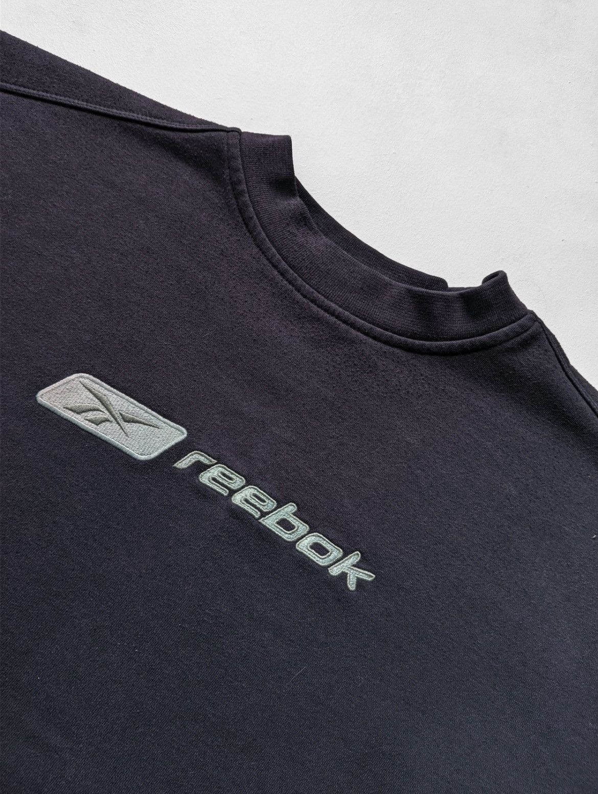 Reebok Vintage Sweatshirt Reebok Blue Size US L / EU 52-54 / 3 - 3 Thumbnail
