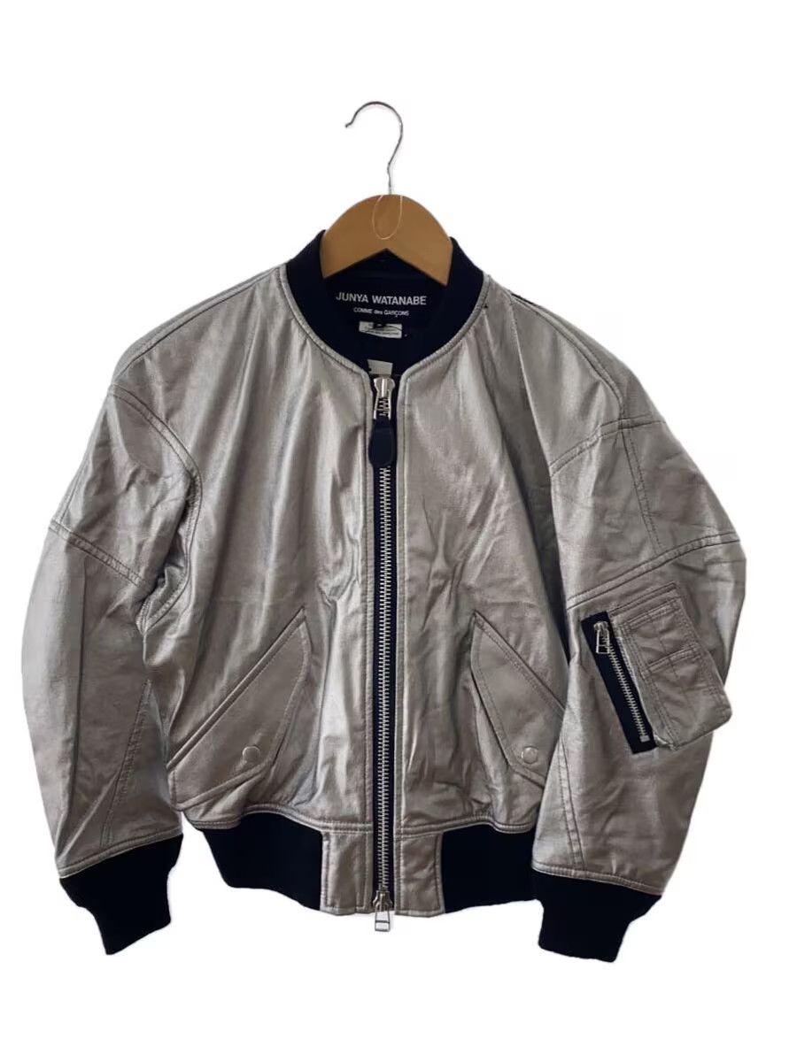 Comme des Garçons Homme grey bomber jacket — AD 1997