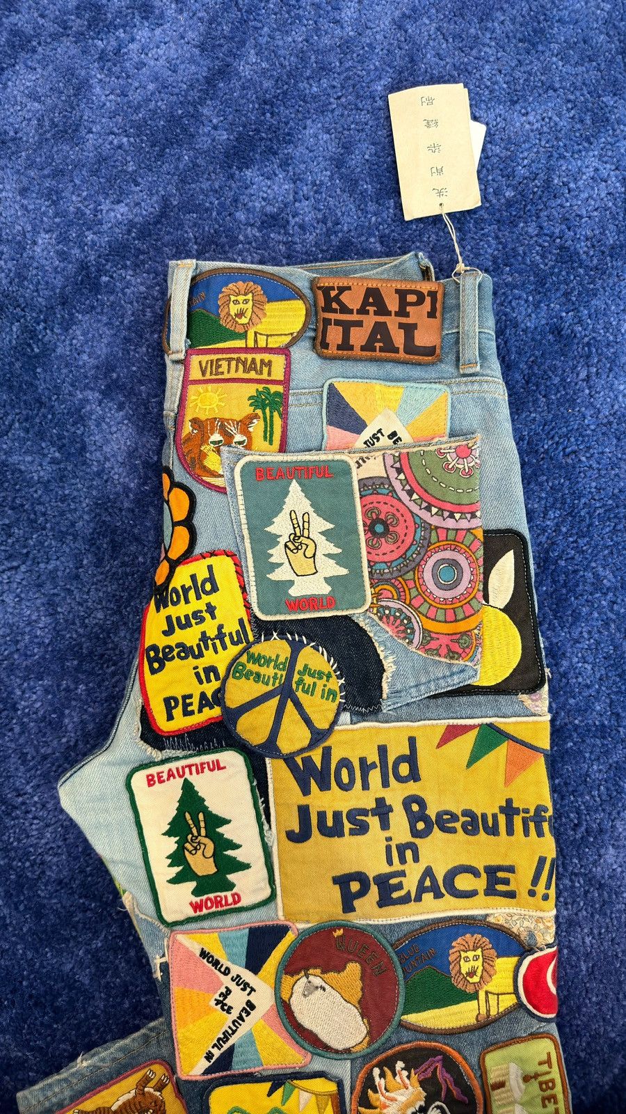 Kapital Kapital 12.5oz Denim Jeans Beautiful World Size US 32 / EU 48 - 11 Thumbnail