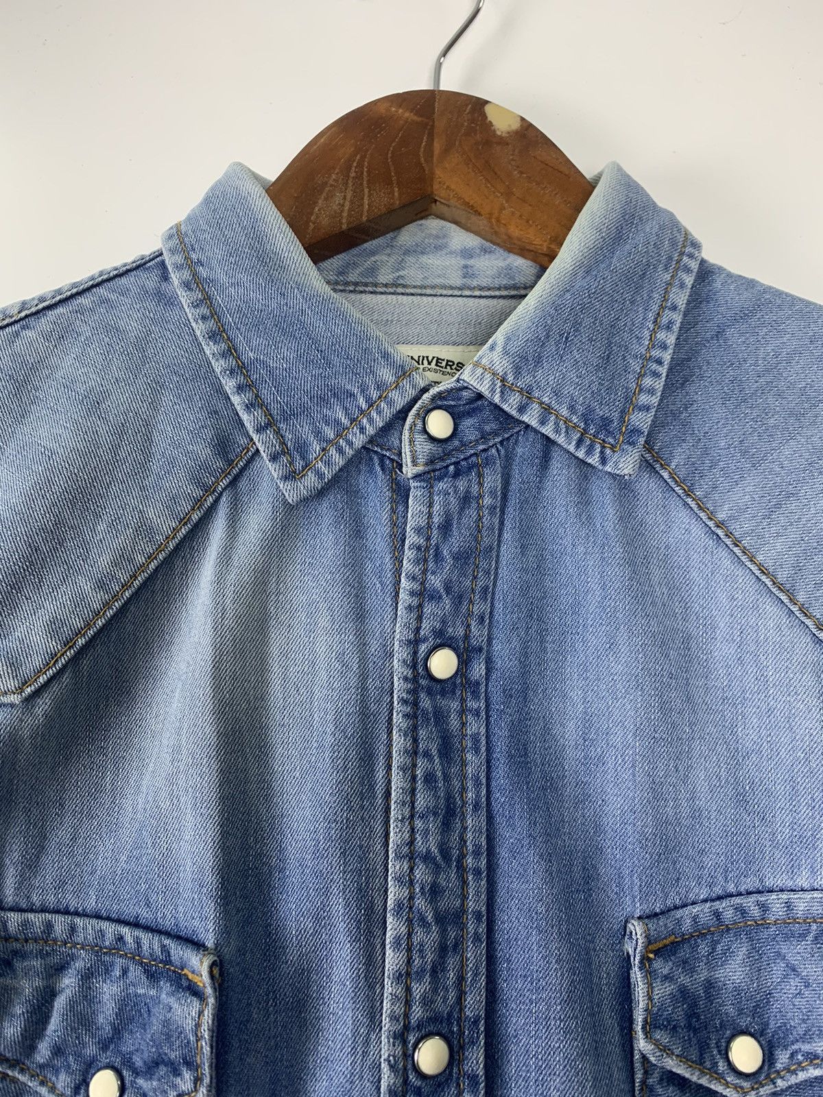 NANO universe Nano Universe western denim shirt Size US L / EU 52-54 / 3 - 6 Thumbnail