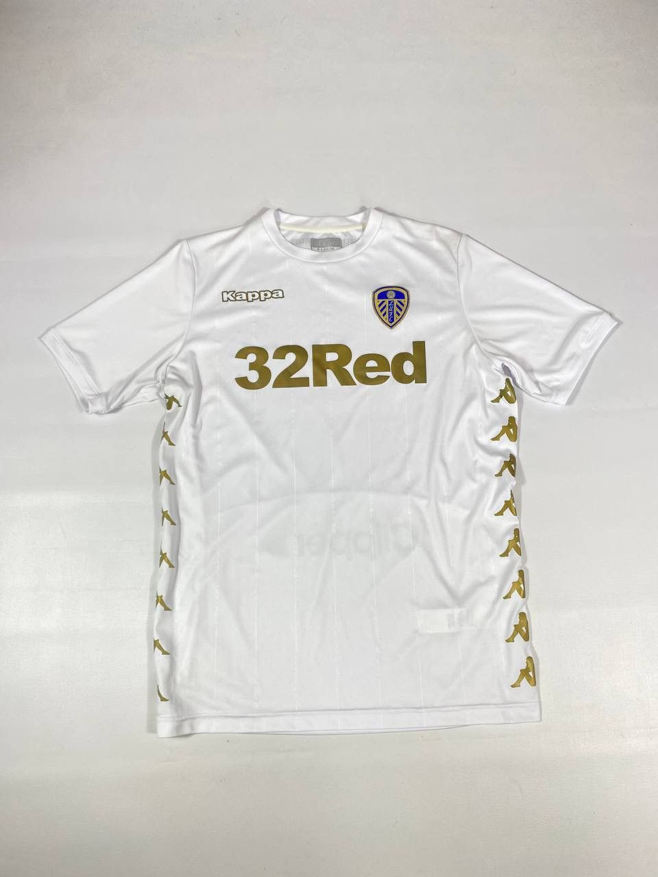 Kappa Leeds United Soccer Jersey Kappa Monogram 2019-20 Home Kit Size US XL / EU 56 / 4 - 1 Thumbnail