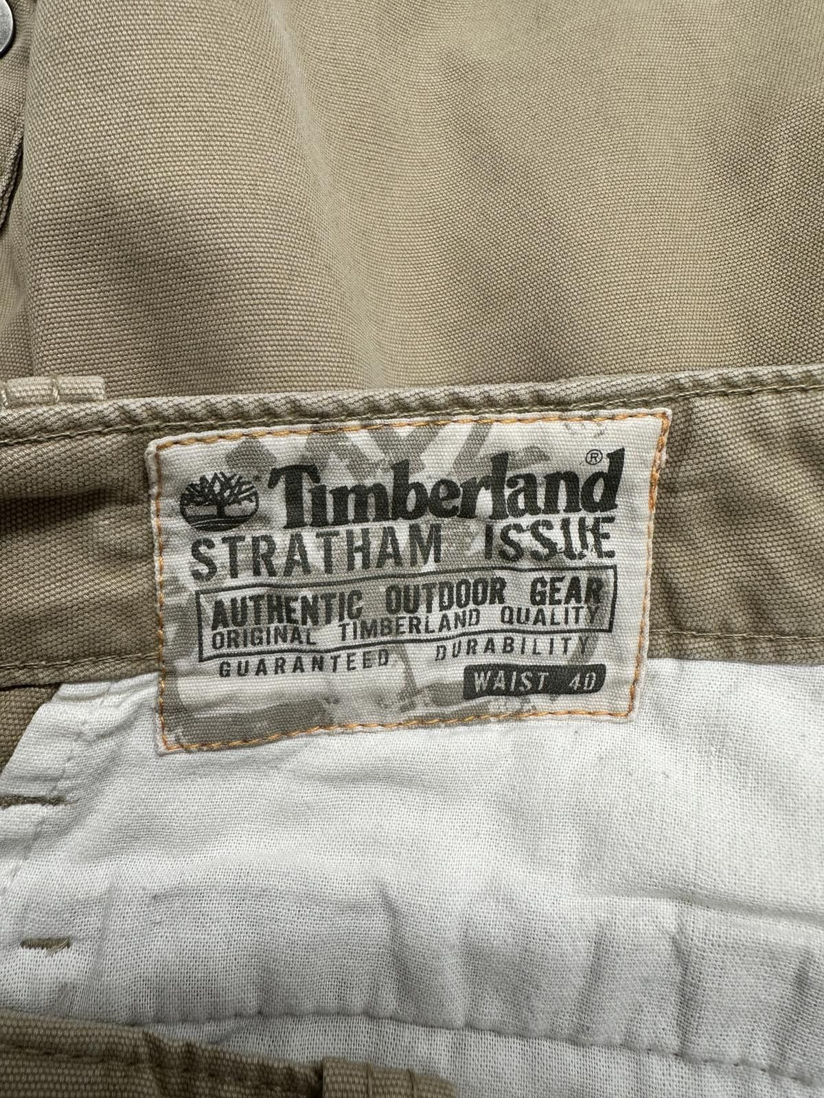 Timberland Timberland Stratham Issue Khaki Cargo Shorts Waist 40 Size US 40 / EU 56 - 2 Thumbnail