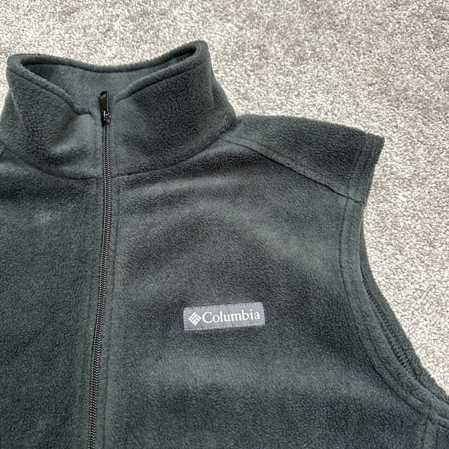 Vintage Columbia Steens Mountain Vest Mens Medium Black Fleece Zip Pockets Full Zip Outdoor Size US M / EU 48-50 / 2 - 4 Thumbnail
