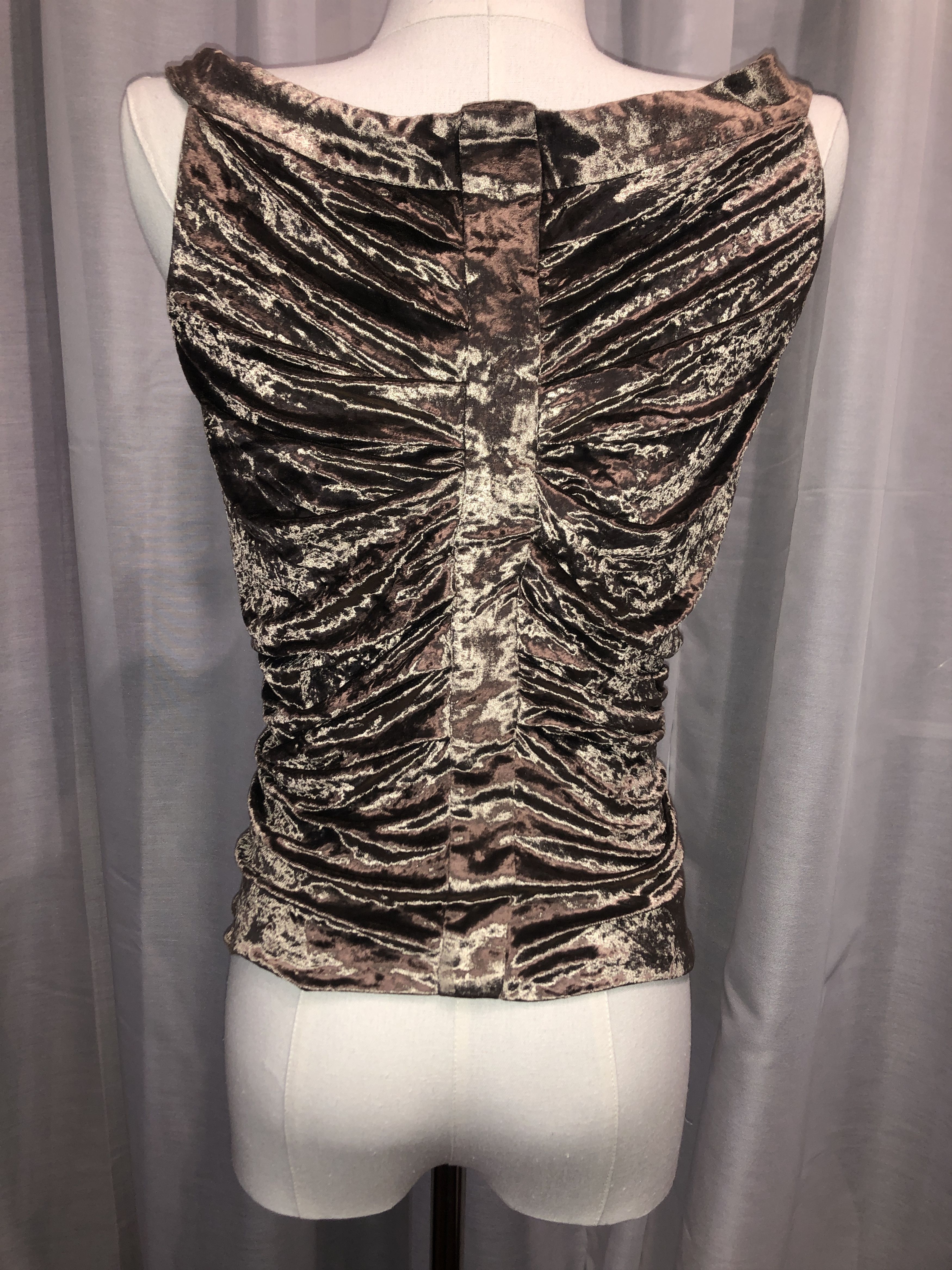 John Galliano Suquined Bronze Top Size M / US 6-8 / IT 42-44 - 13 Thumbnail