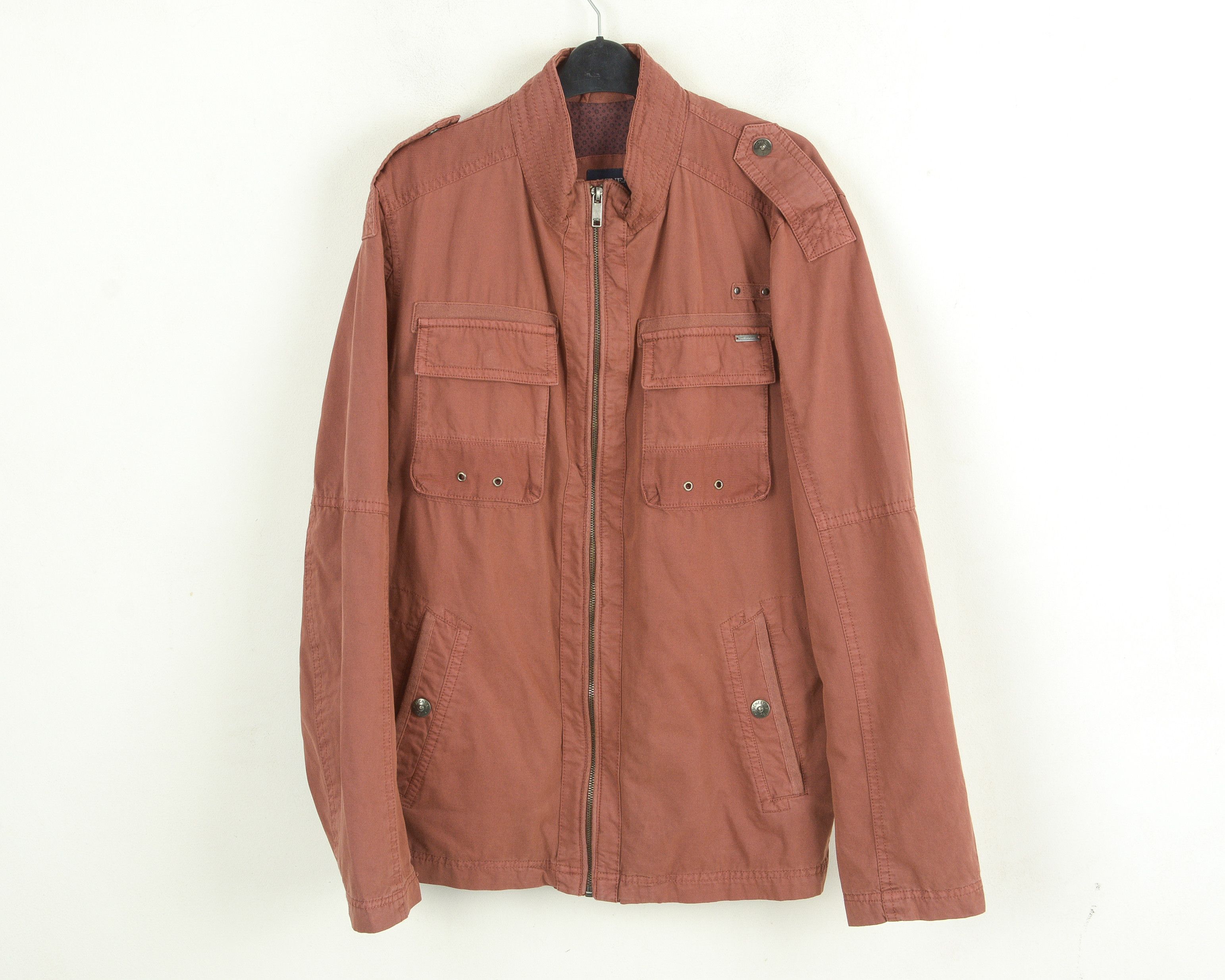 Designer MCNEAL Bomber L Jacket 100% Cotton Field Coat Army Combat Size US L / EU 52-54 / 3 - 1 Thumbnail