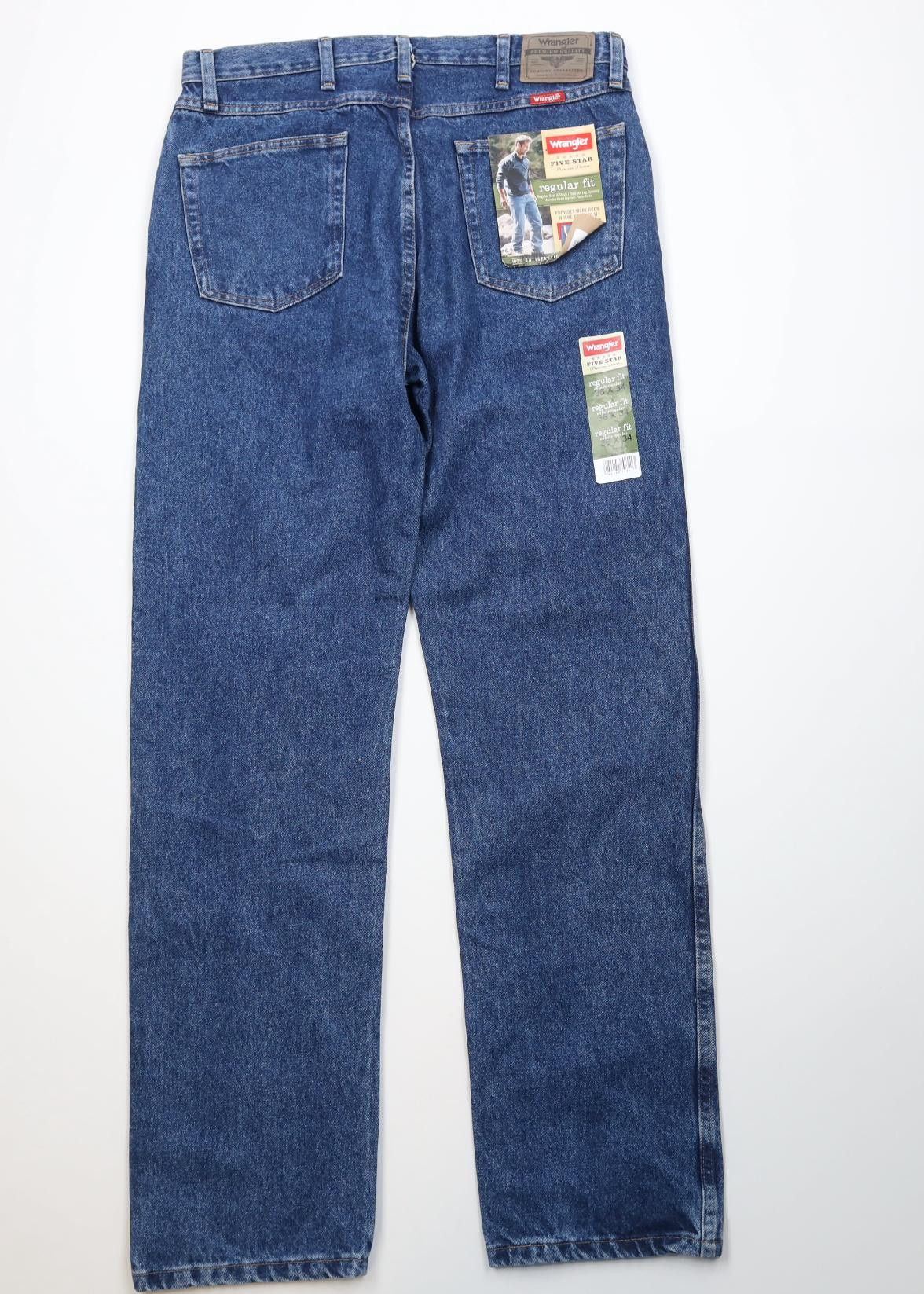 Wrangler Deadstock Vintage Y2K Wrangler Fit Straight Leg Denim Jeans Size US 36 / EU 52 - 8 Thumbnail