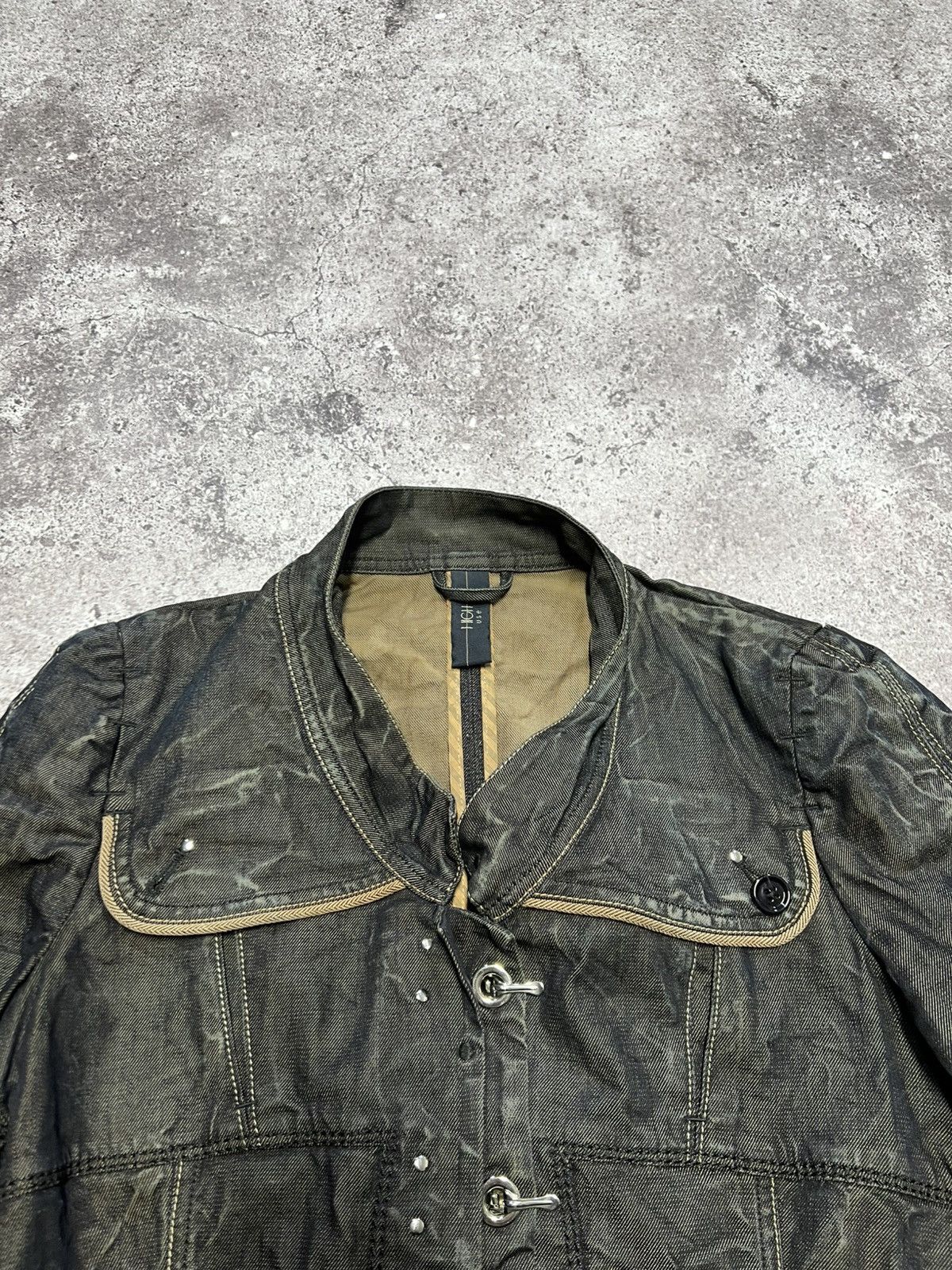Hysteric Glamour 00s Napoleon Military Jacket Gothic YSL PPFM Balmain Vibe Size M / US 6-8 / IT 42-44 - 9 Thumbnail