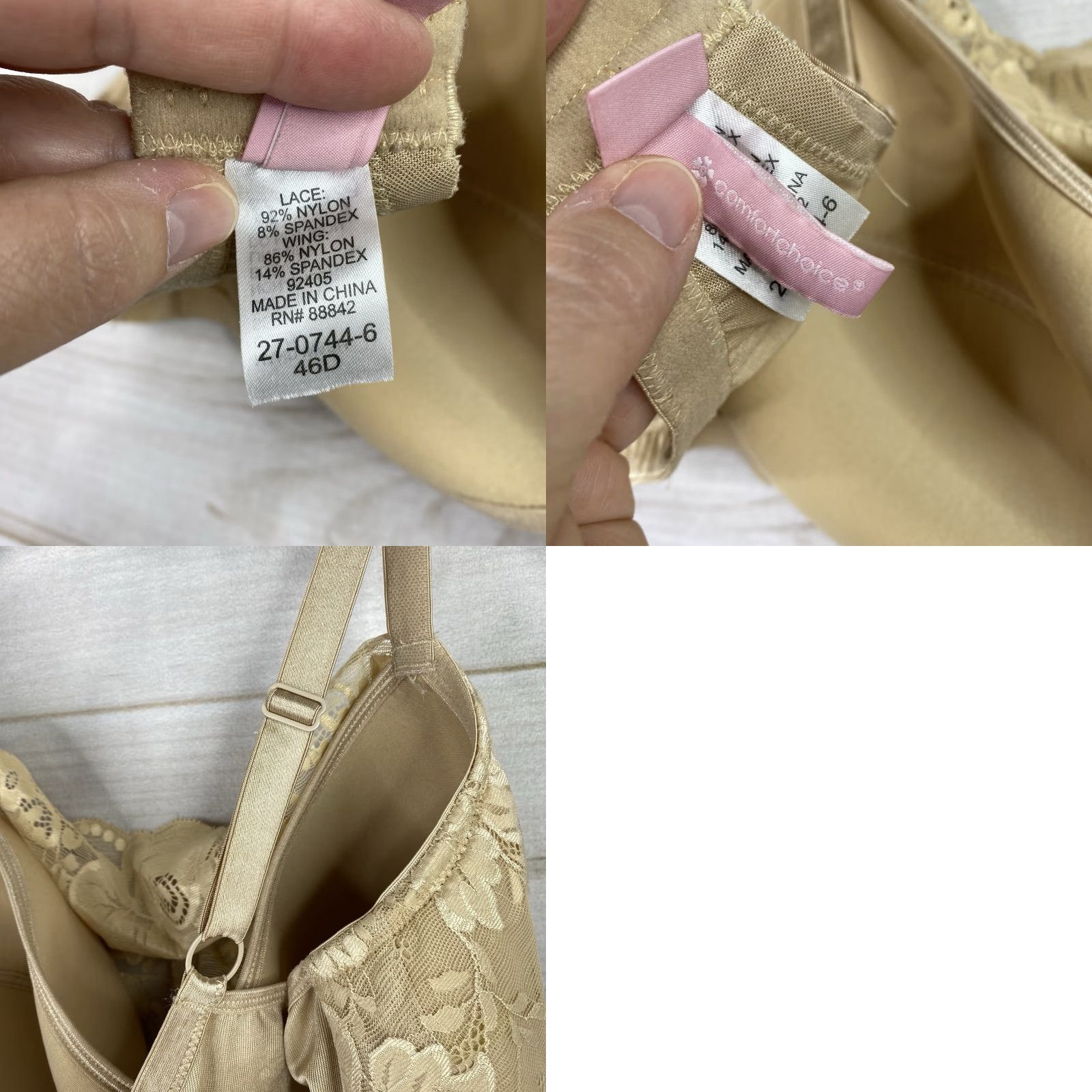 Vintage Comfort Choice Bra Shirt? (No) Size ONE SIZE - 8 Thumbnail
