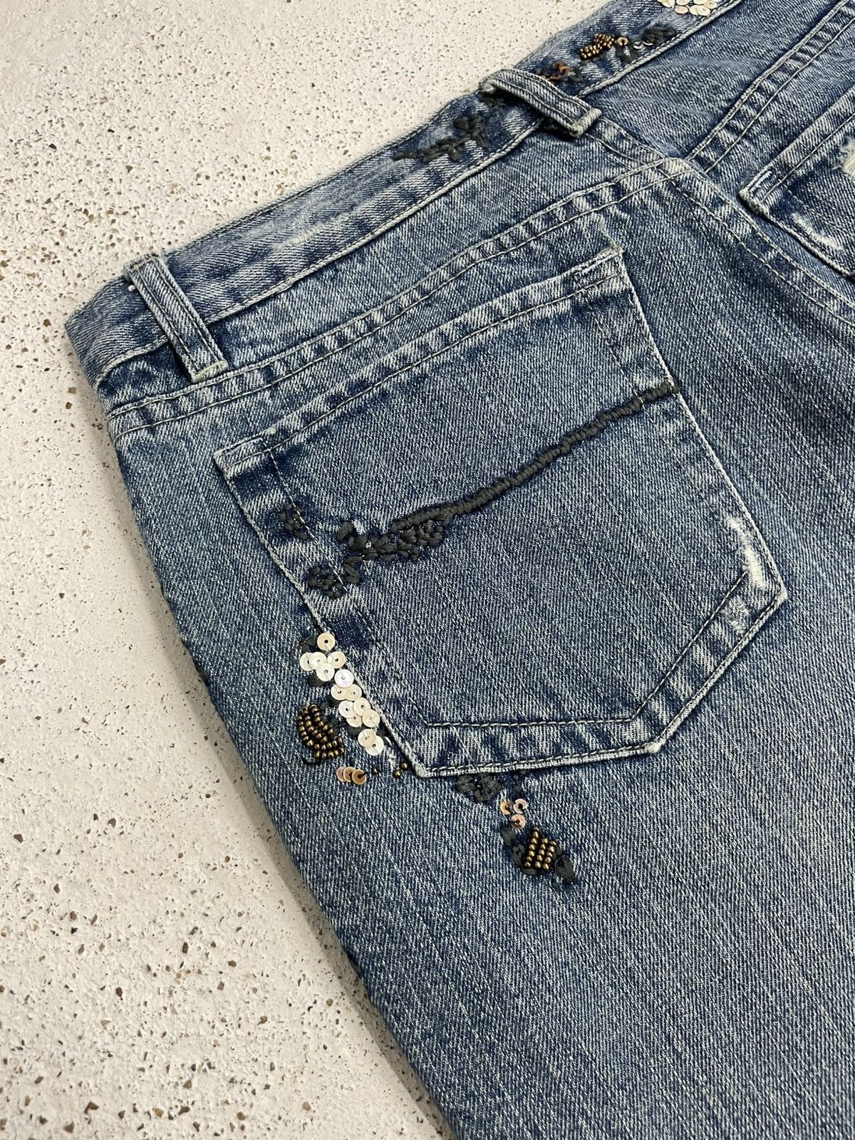 Designer Doll Jeans Creative Custom Soft Style Unisex Size US 30 / EU 46 - 19 Thumbnail