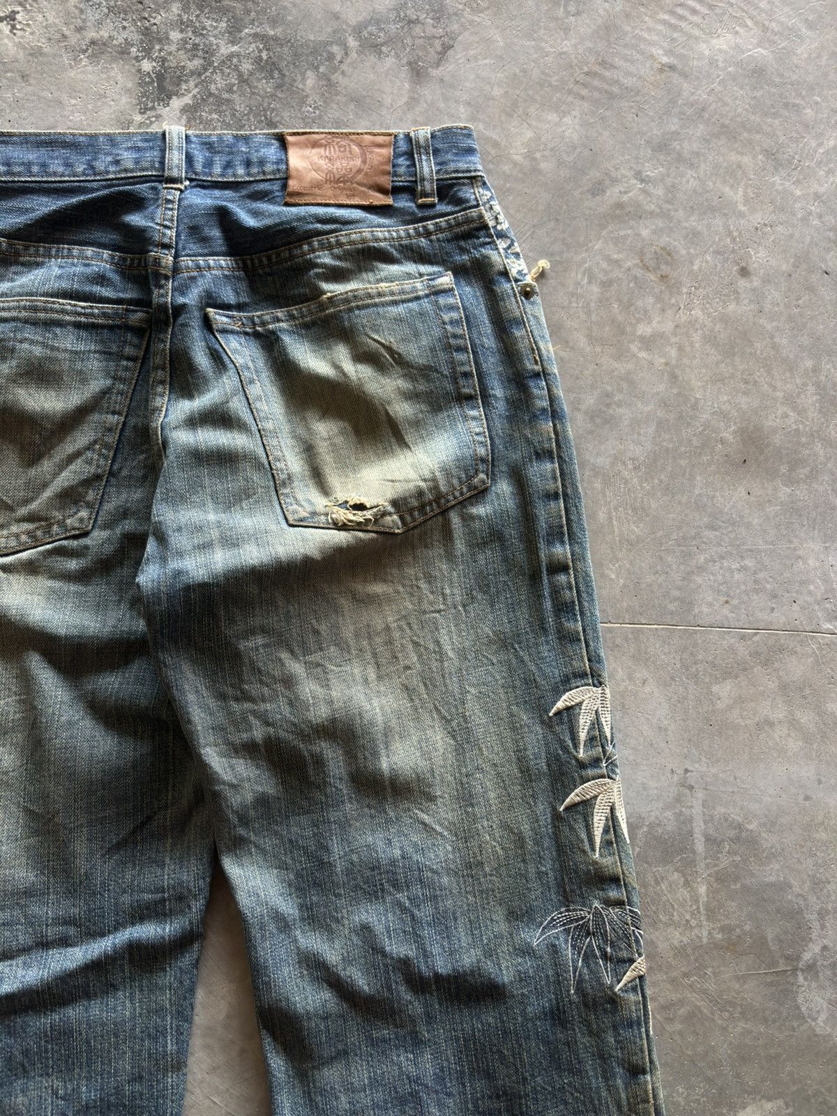 Karakuri Tamashii KARAKURI TAMASHII rusty distressed japanese sukajan tiger Size US 30 / EU 46 - 20 Thumbnail