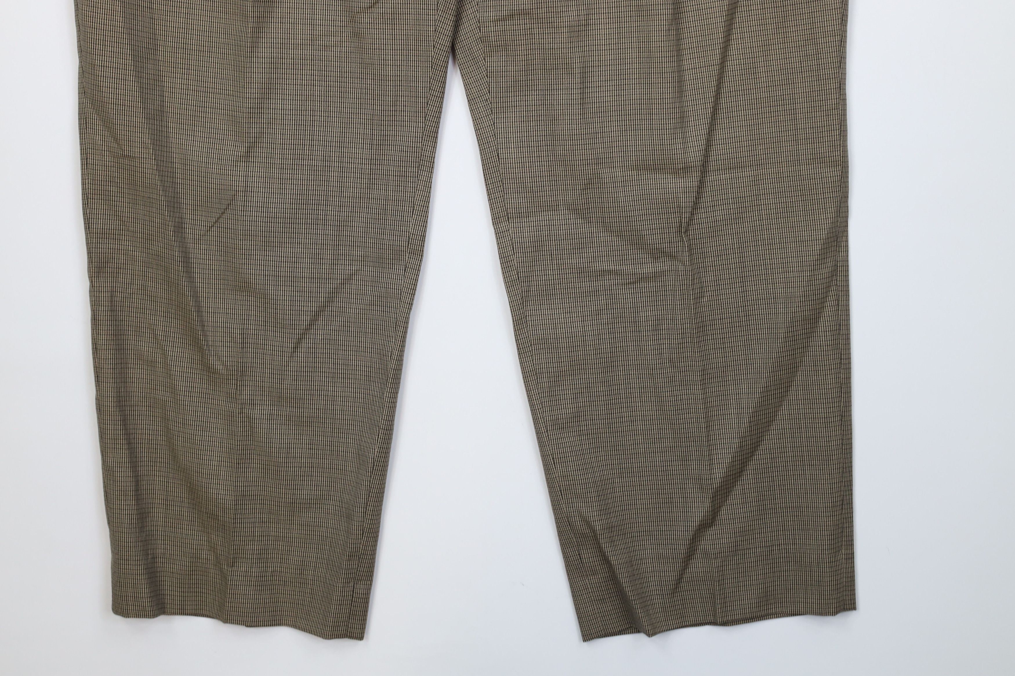 Vintage Vintage 90s Streetwear Wide Leg Chino Pants Houndstooth Size US 38 / EU 54 - 5 Thumbnail