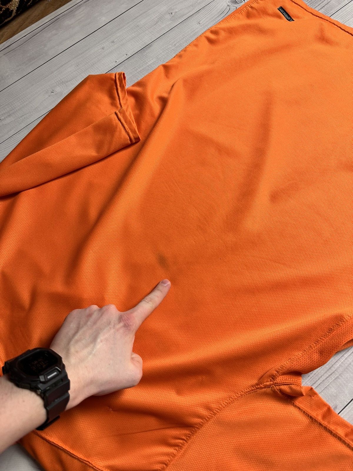 Nike × Vintage Vintage Nike Nederland soccer jersey size XL logo orange Size US XL / EU 56 / 4 - 11 Thumbnail