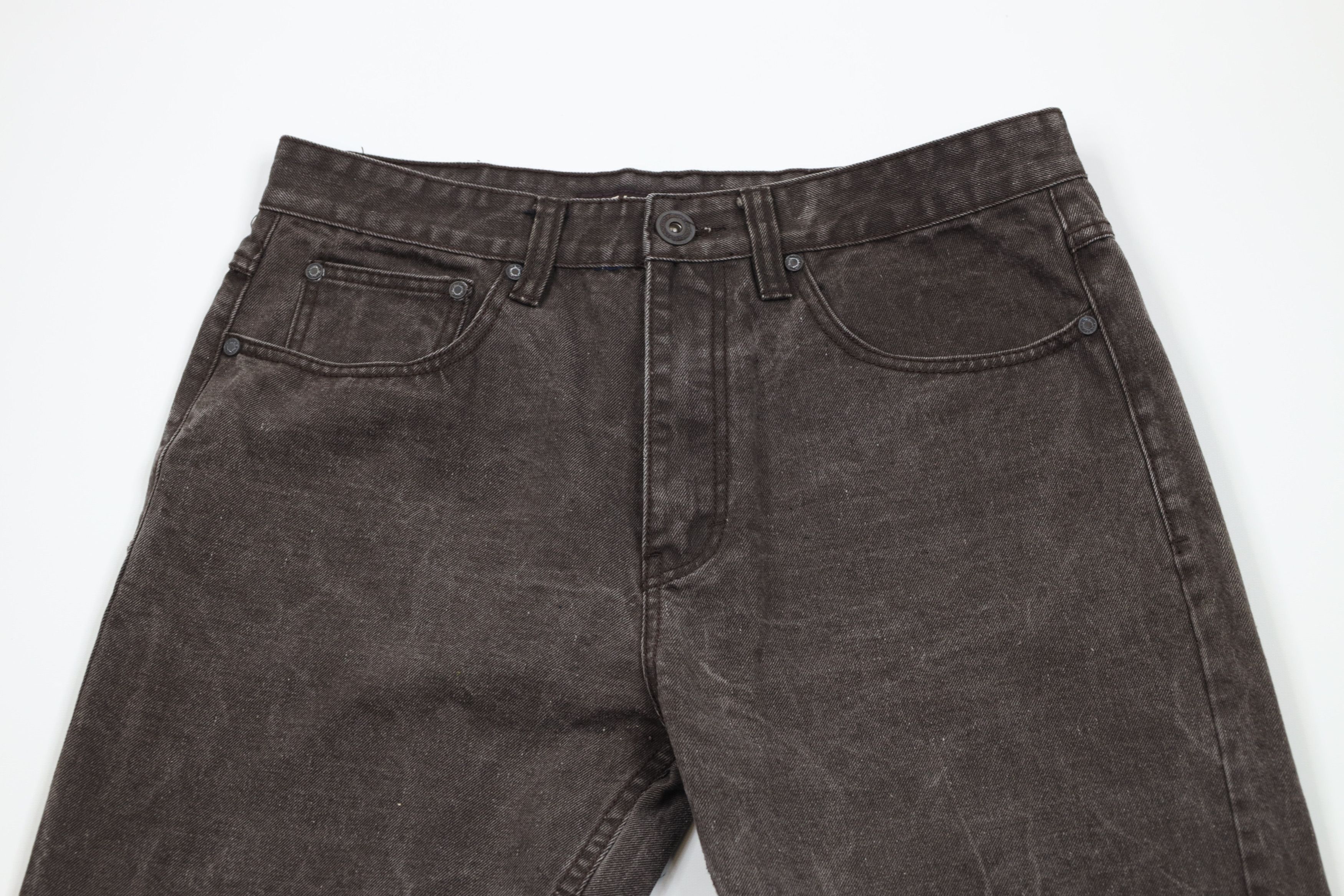 Vintage Vintage 90s Y2K Streetwear Fit Wide Leg Denim Jeans Brown Size US 34 / EU 50 - 2 Thumbnail