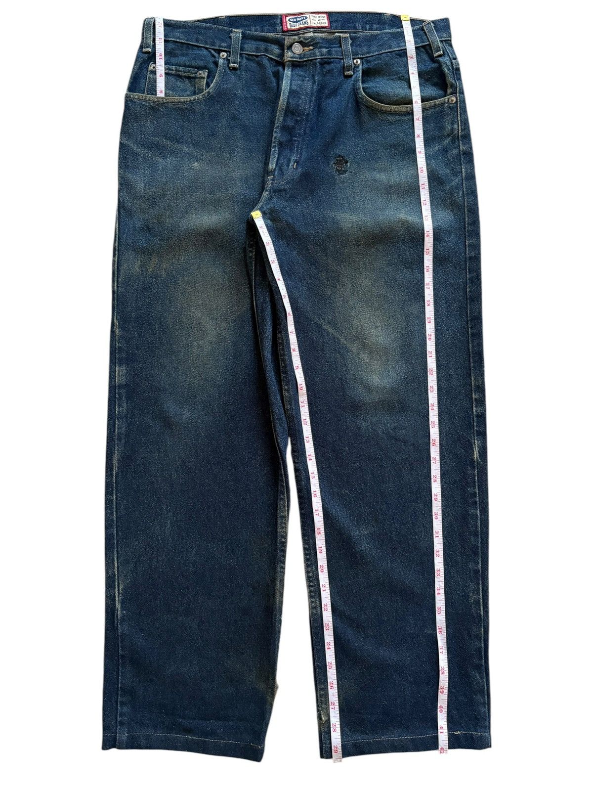 Japanese Brand Vintage Japanese Brand Mud Wash Distressed Baggy Jeans Size US 37 - 13 Thumbnail