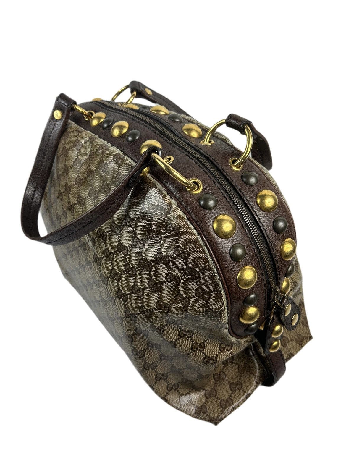 Gucci Gucci GG Crest Monogram Shoulder Bag Size ONE SIZE - 4 Thumbnail