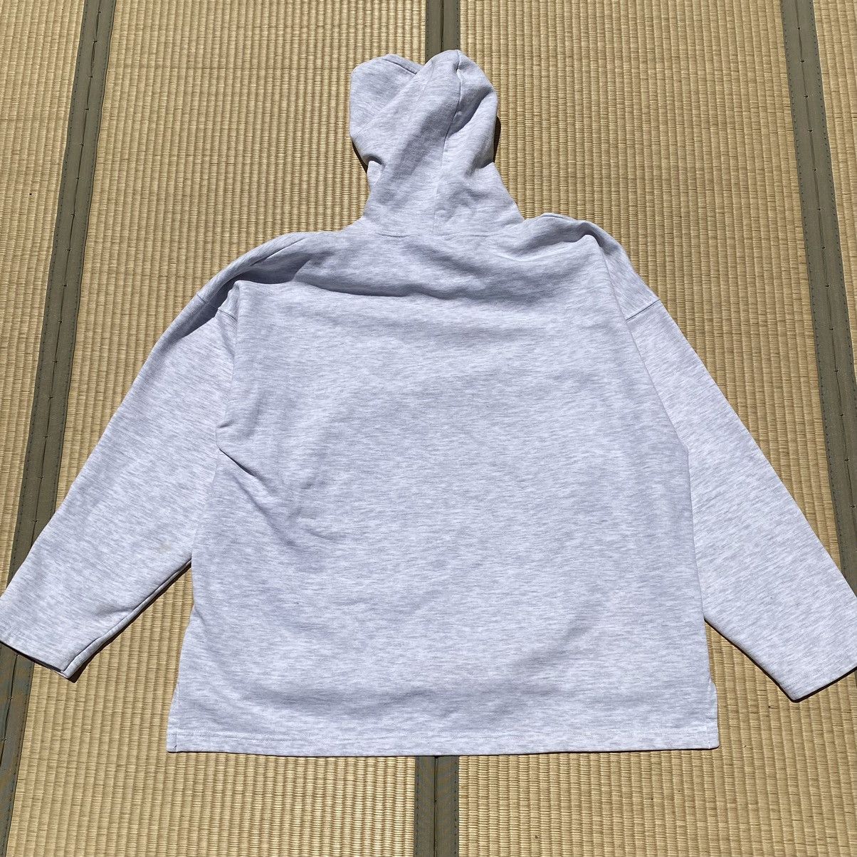 Japanese Brand × Nike × Vintage Vtg 80s Nike Baggy Embroidered Hoodie Made in USA GREY TAG Size US XL / EU 56 / 4 - 8 Thumbnail