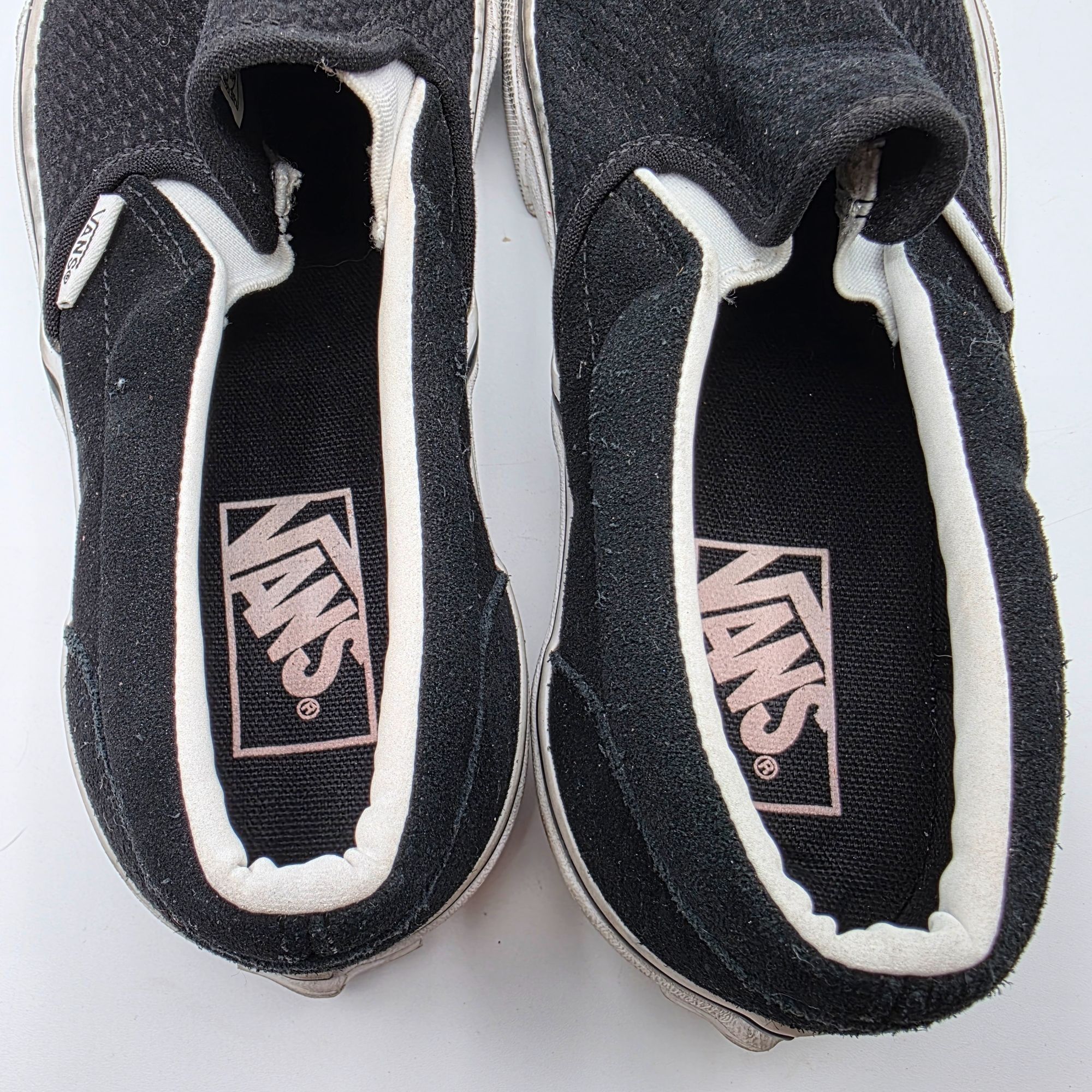 Vans Vans Classic Slip On Embossed Womens Size 8.5 Black Casual S Size US 8.5 / IT 38.5 - 7 Thumbnail