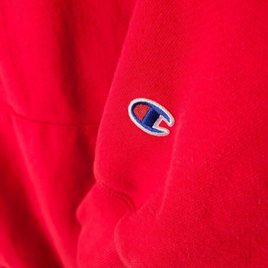 Champion Champion Sweatshirt Hoodie Mens Size Medium Red Reverse Size US L / EU 52-54 / 3 - 3 Thumbnail