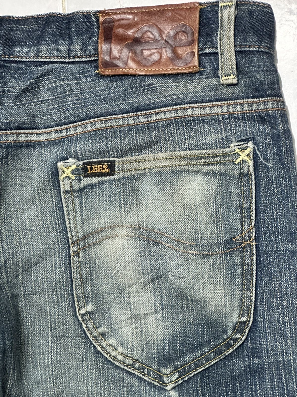 Lee Vintage Lee Riders jeans with Flare Distressed and FadedWash Size US 36 / EU 52 - 9 Thumbnail