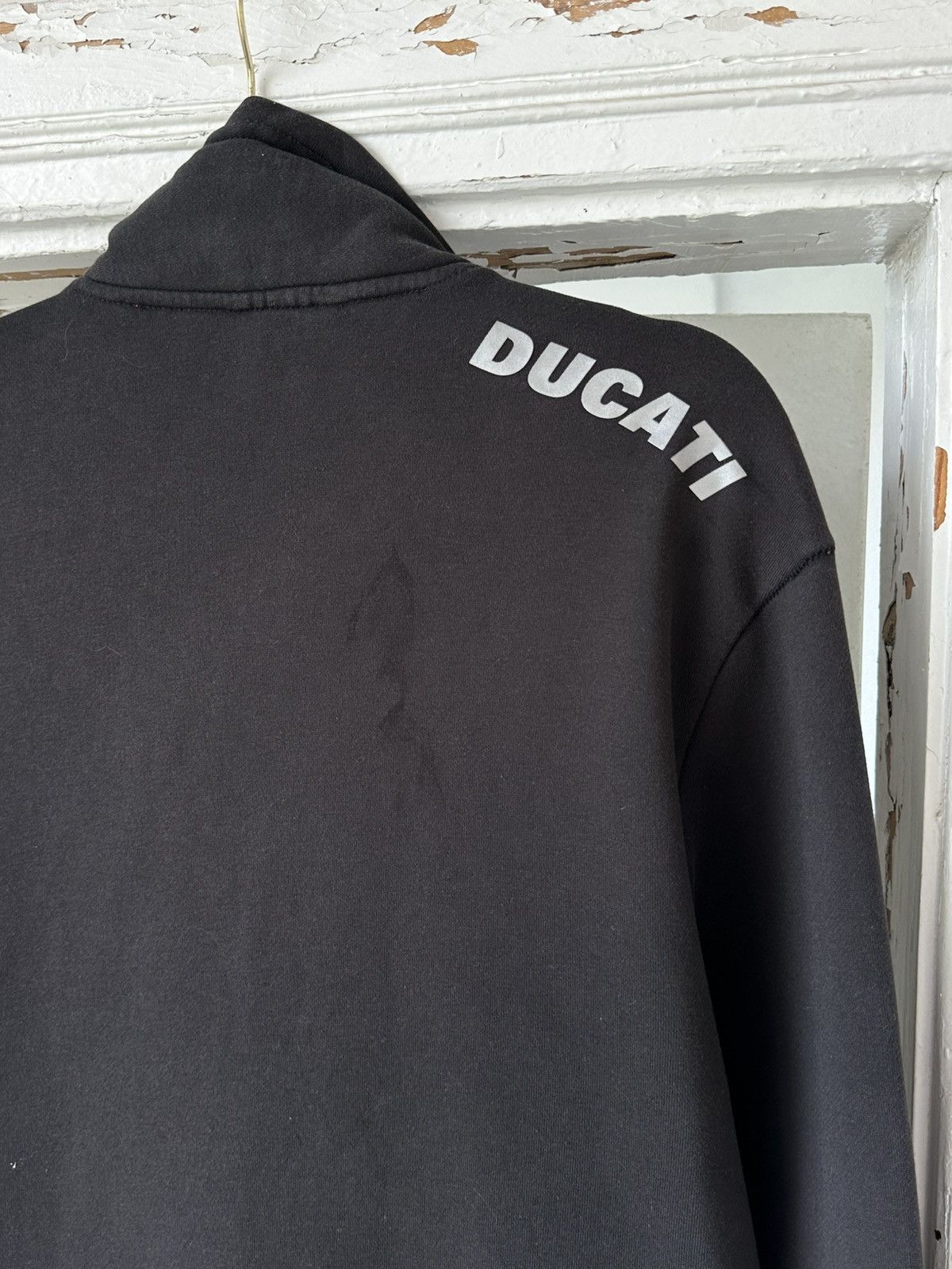 Ducati × Vintage Vintage Ducati Puma Zip Black Jumper Size US M / EU 48-50 / 2 - 10 Thumbnail