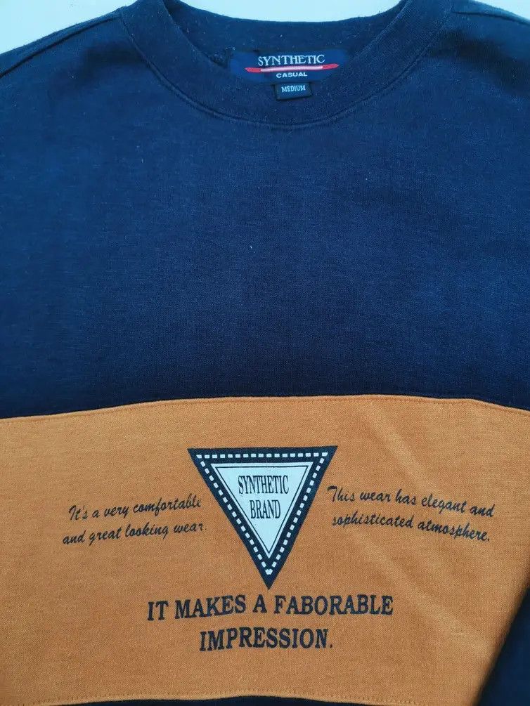 Japanese Brand Synthetic Brand: It Make a Faborable Impression Sweatshirts Size US M / EU 48-50 / 2 - 4 Thumbnail