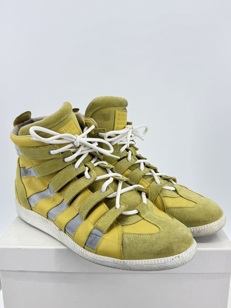 Maison Margiela Cut Out Mesh High Top Size US 12 / EU 45 - 2 Thumbnail