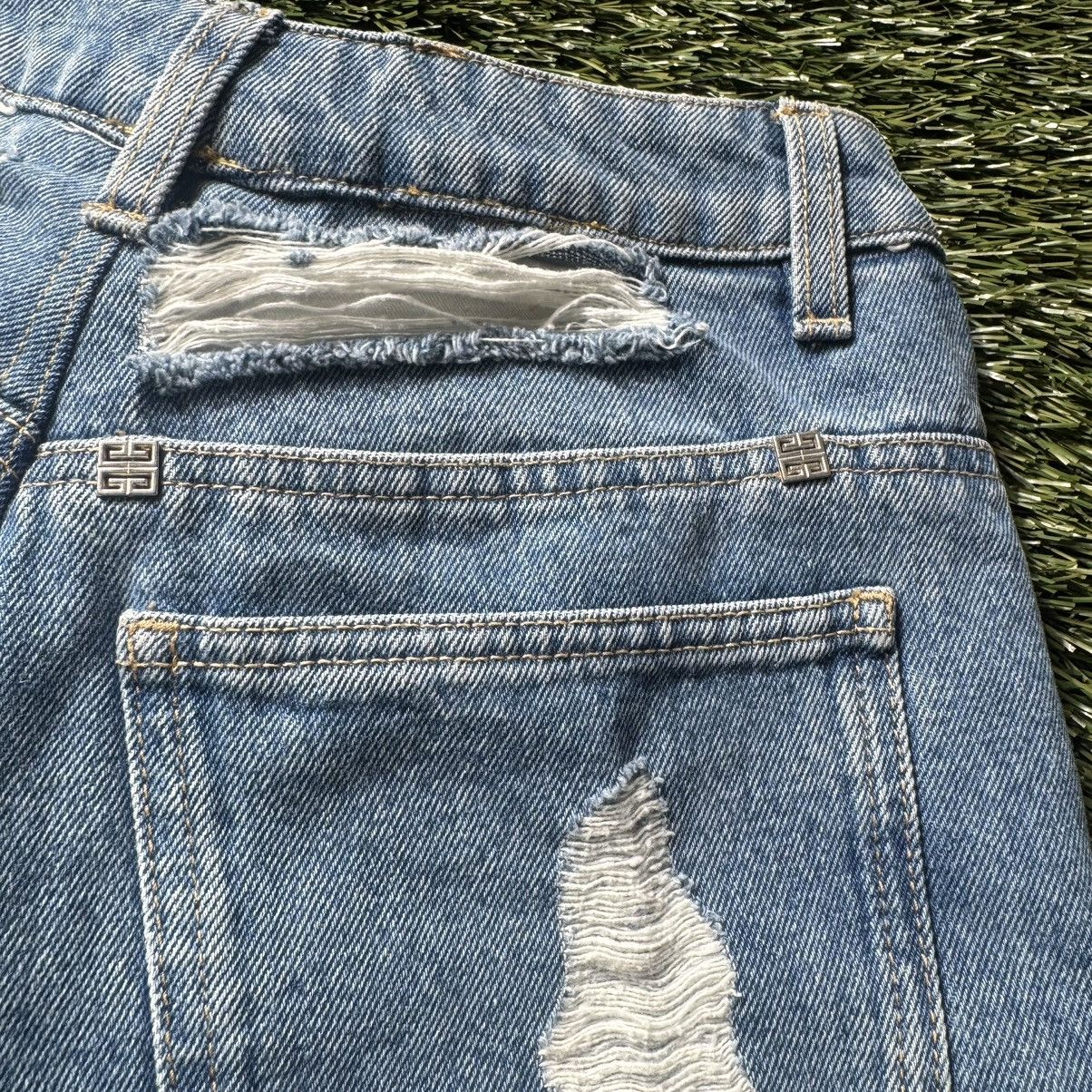 Givenchy Givenchy Distressed Panel Jeans Size 29" - 17 Thumbnail