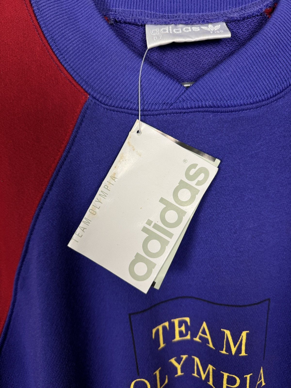 USA Olympics Rare Adidas Olympia 1992 Barcelona Vintage 90s Olympic Games Size US L / EU 52-54 / 3 - 6 Thumbnail