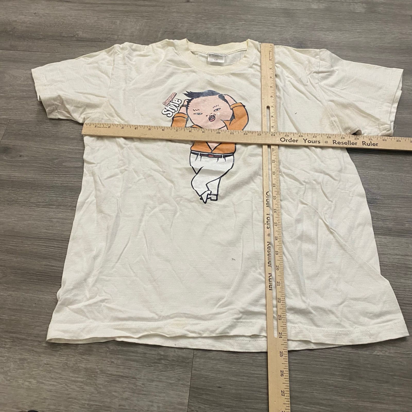 Vintage GANGNAM STYLE PSY T-SHIRT ARRIVE GUIDE LARGE Size US L / EU 52-54 / 3 - 4 Thumbnail