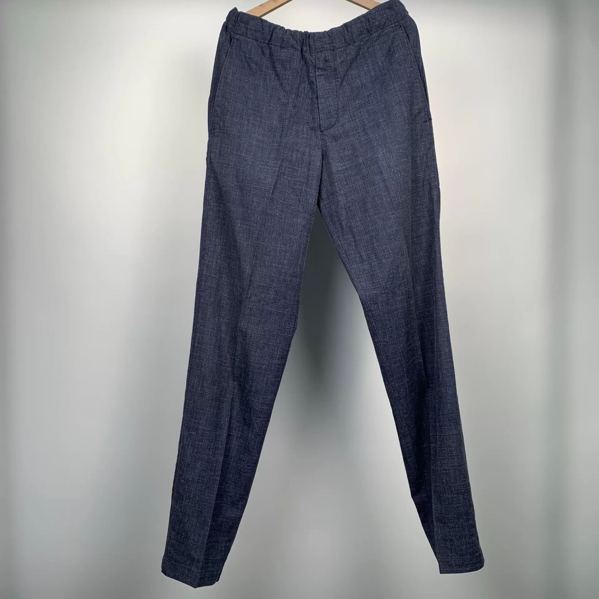 Louis Vuitton LV Blue Linen Chino Pants Size US 38 / EU 54 - 1 Thumbnail